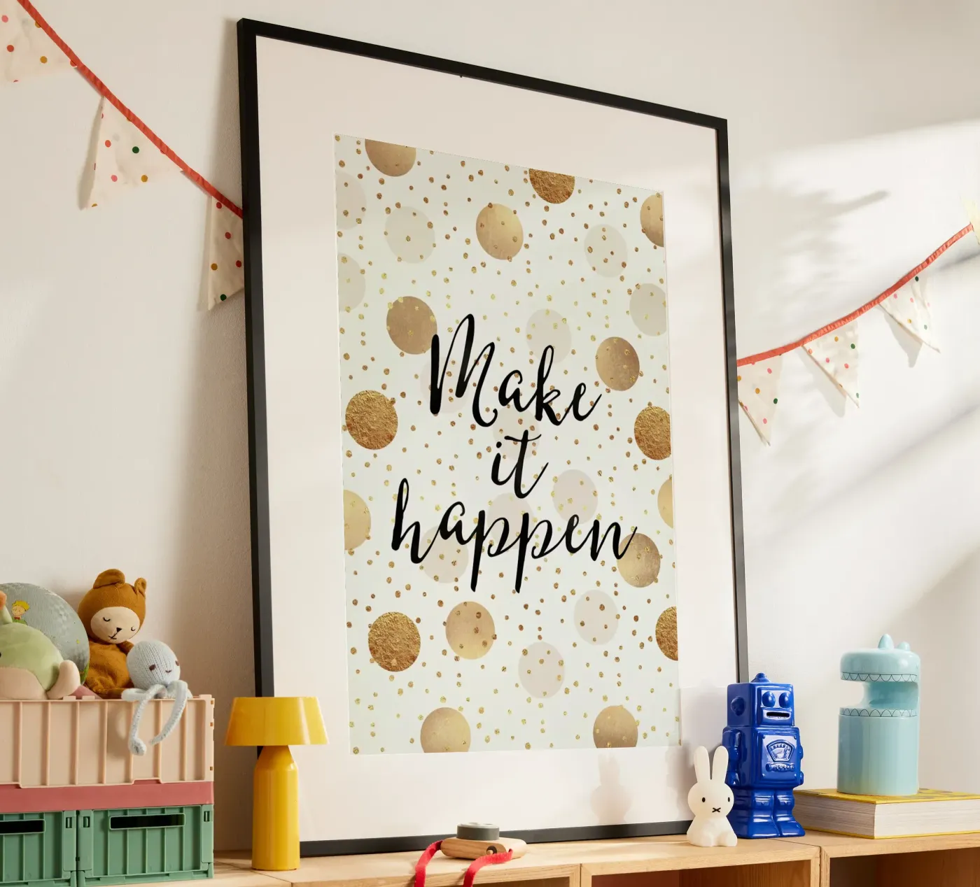 Make it Happen poster van Elisabeth Fredriksson