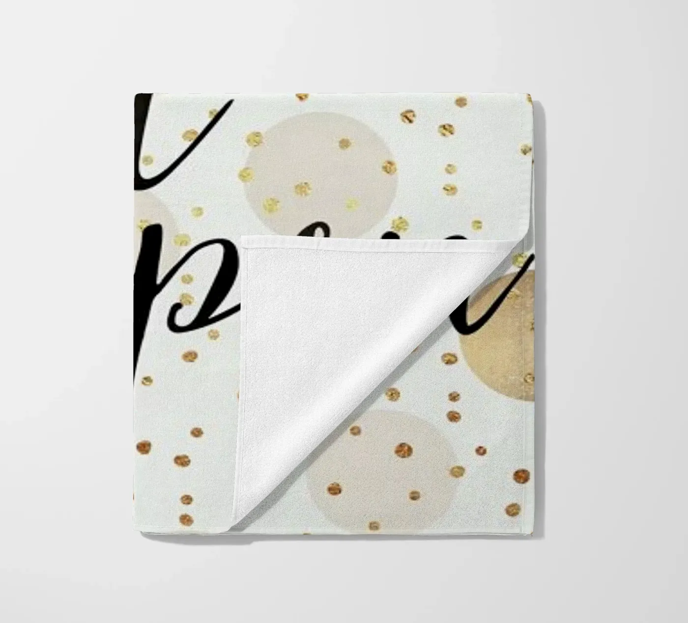 Make it Happen beach towel by Elisabeth Fredriksson