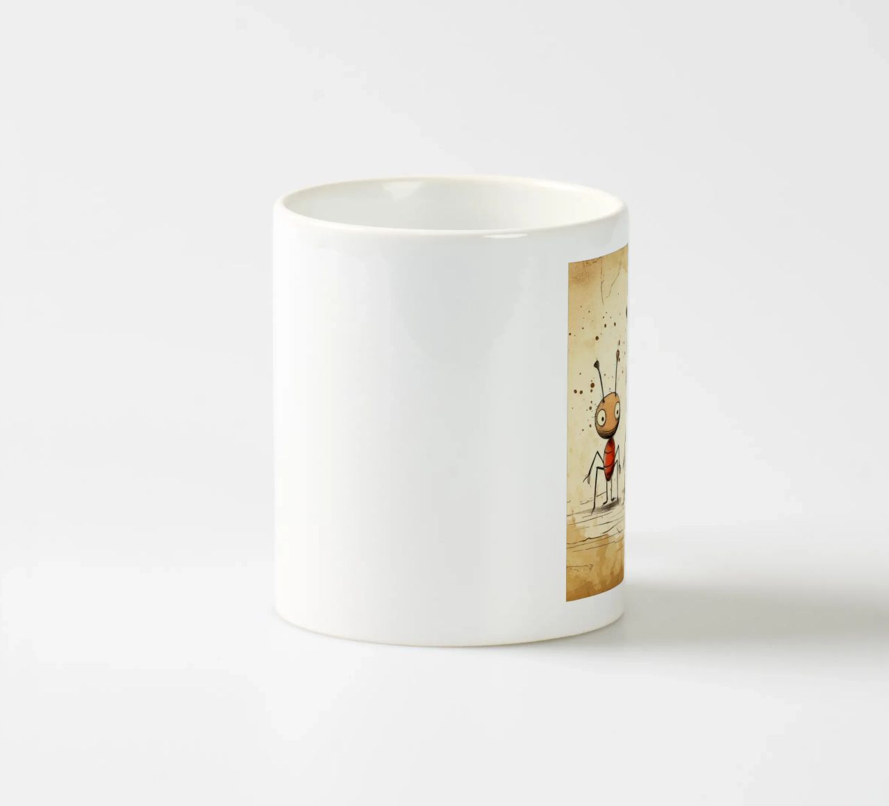 Banda di formiche retrò tazza in ceramica da Funny Animals