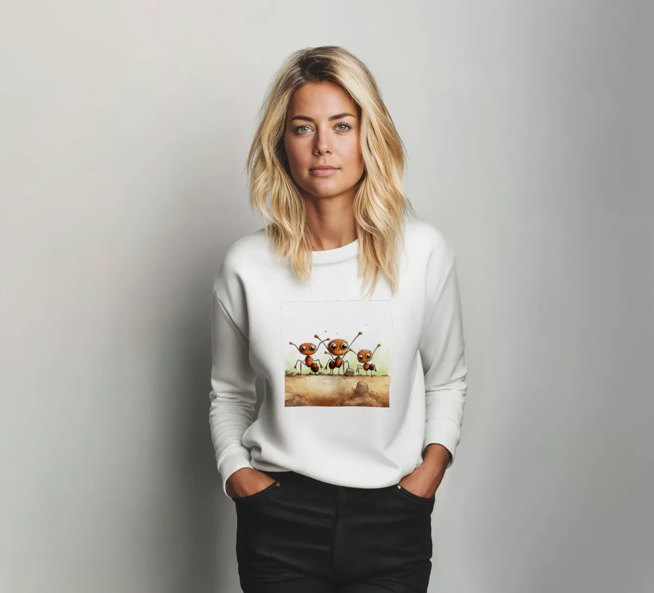 Retro-Ameisenbande Sweatshirt von Funny Animals