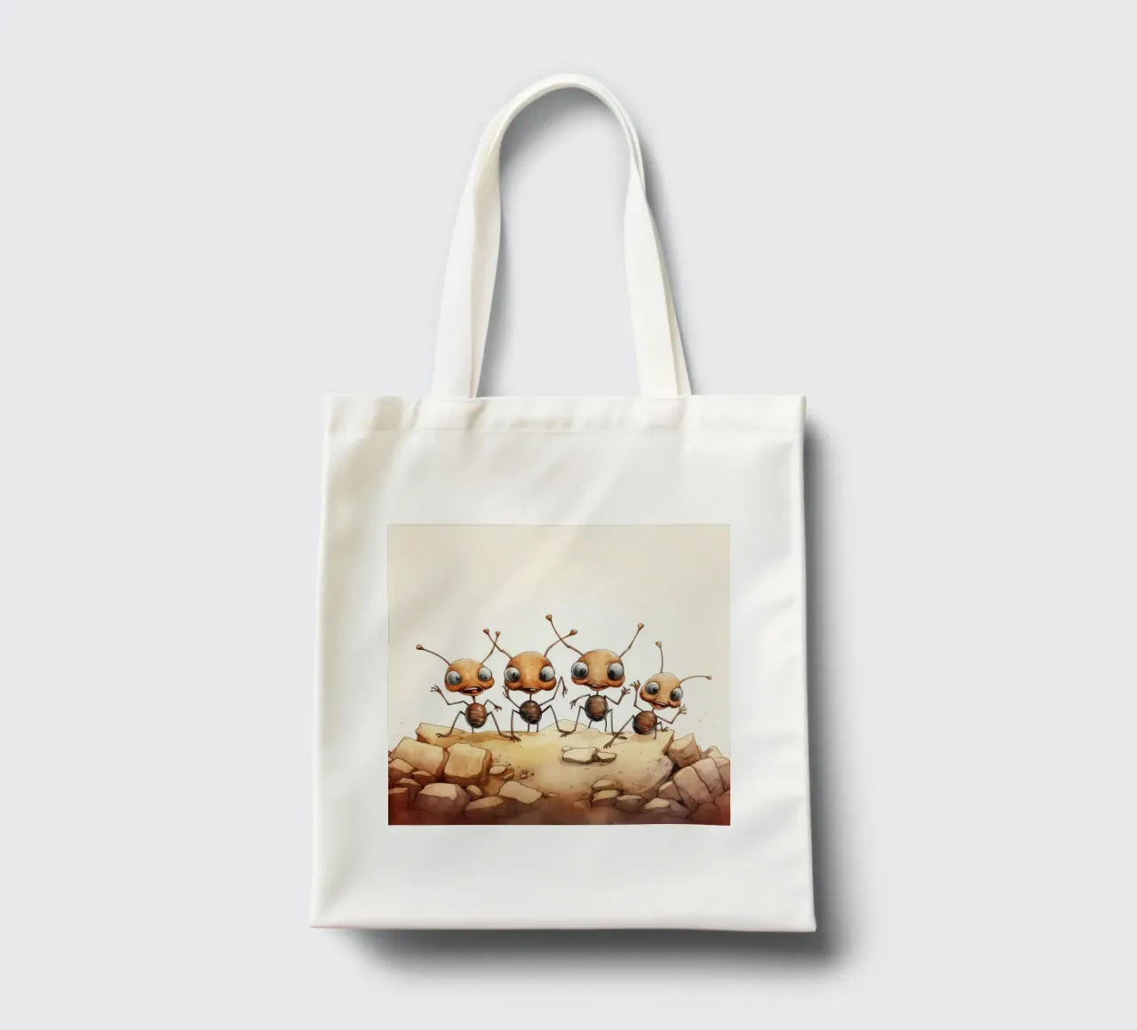 Banda di formiche retrò borsa in juta da Funny Animals