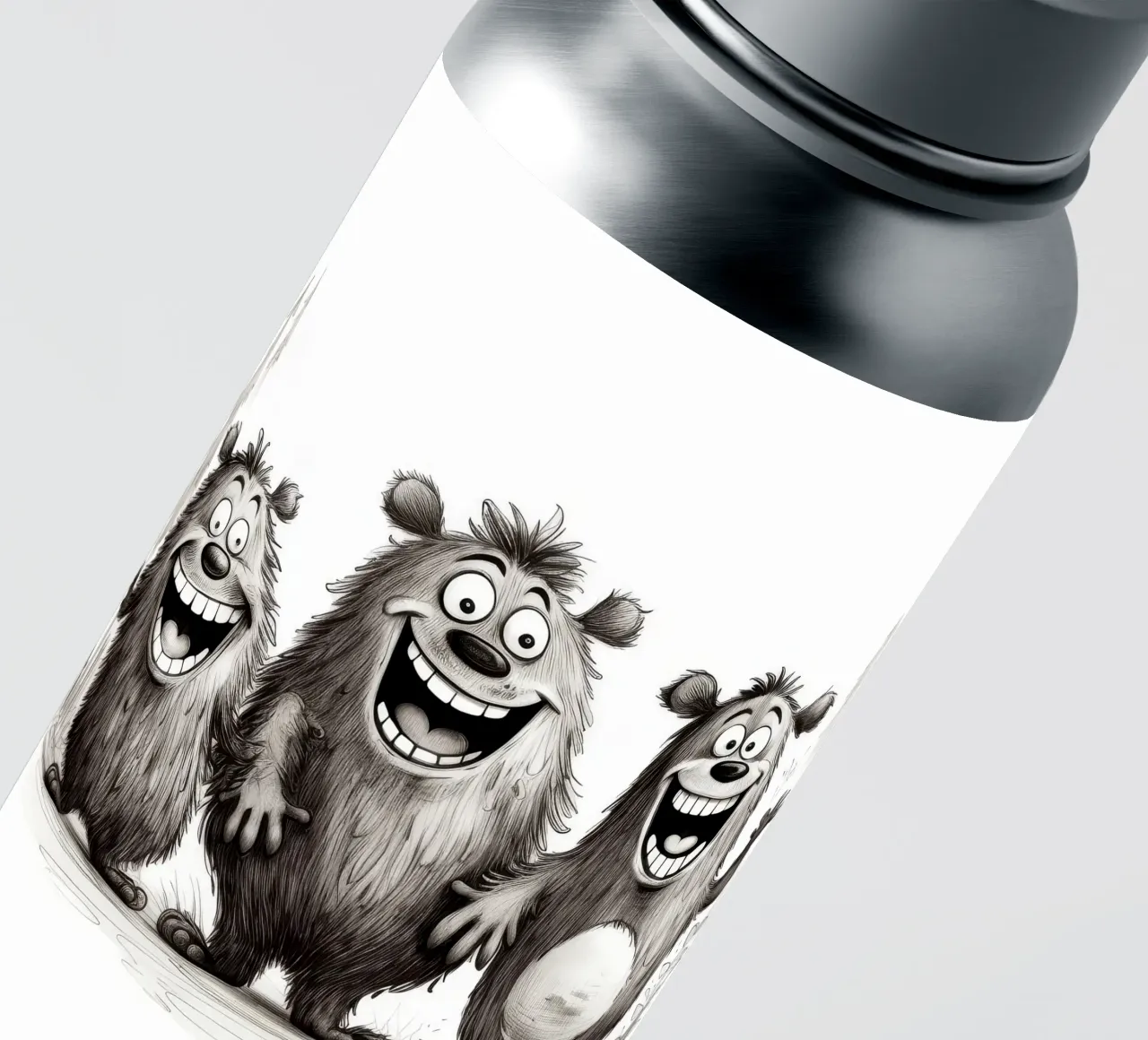Retro Bear Gang autocollant de Funny Animals