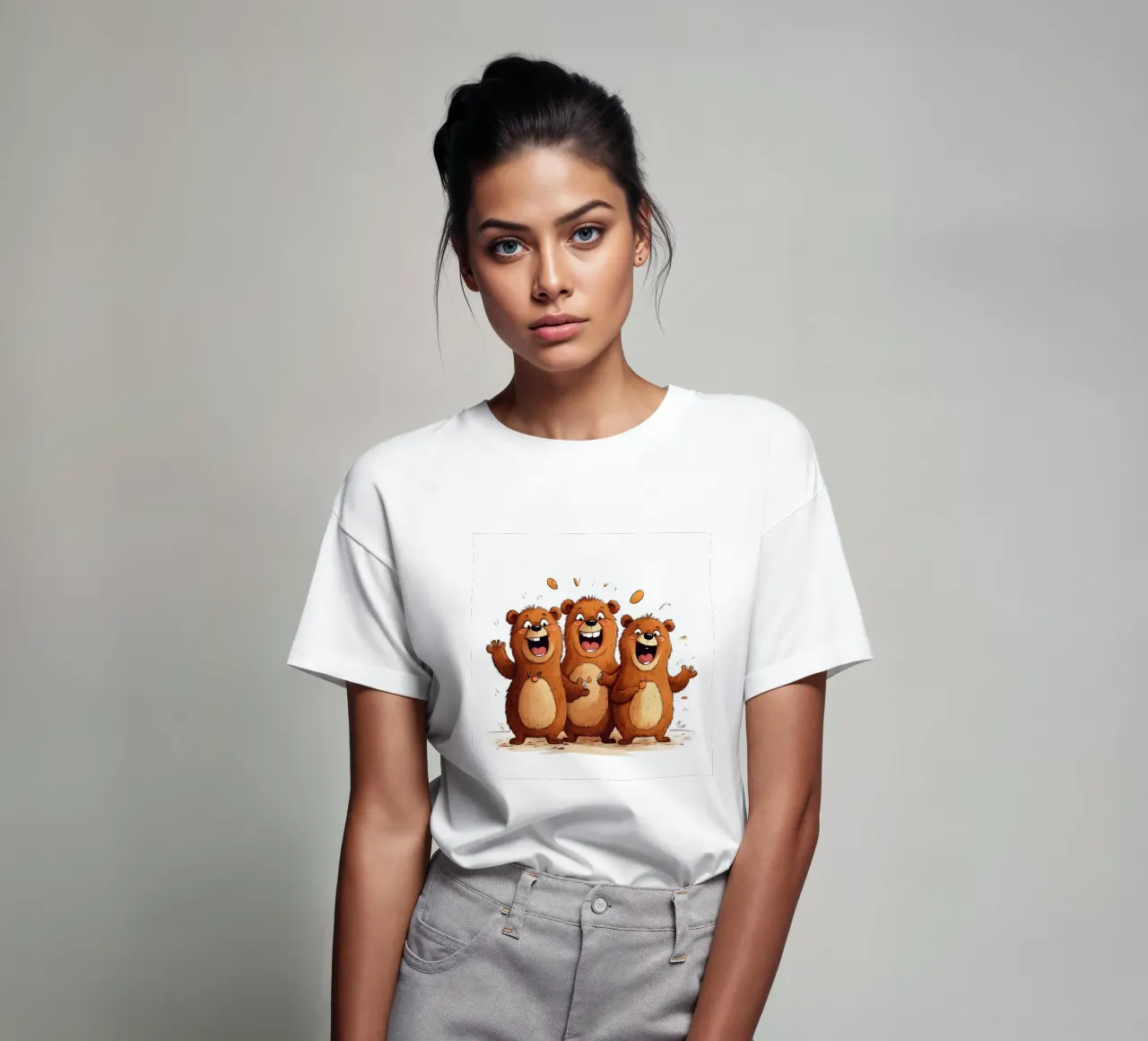 La banda degli orsi retrò t-shirt da Funny Animals
