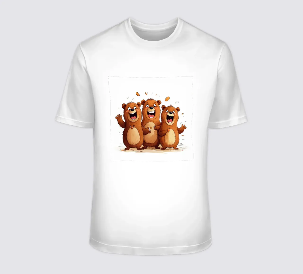 La banda degli orsi retrò t-shirt da Funny Animals