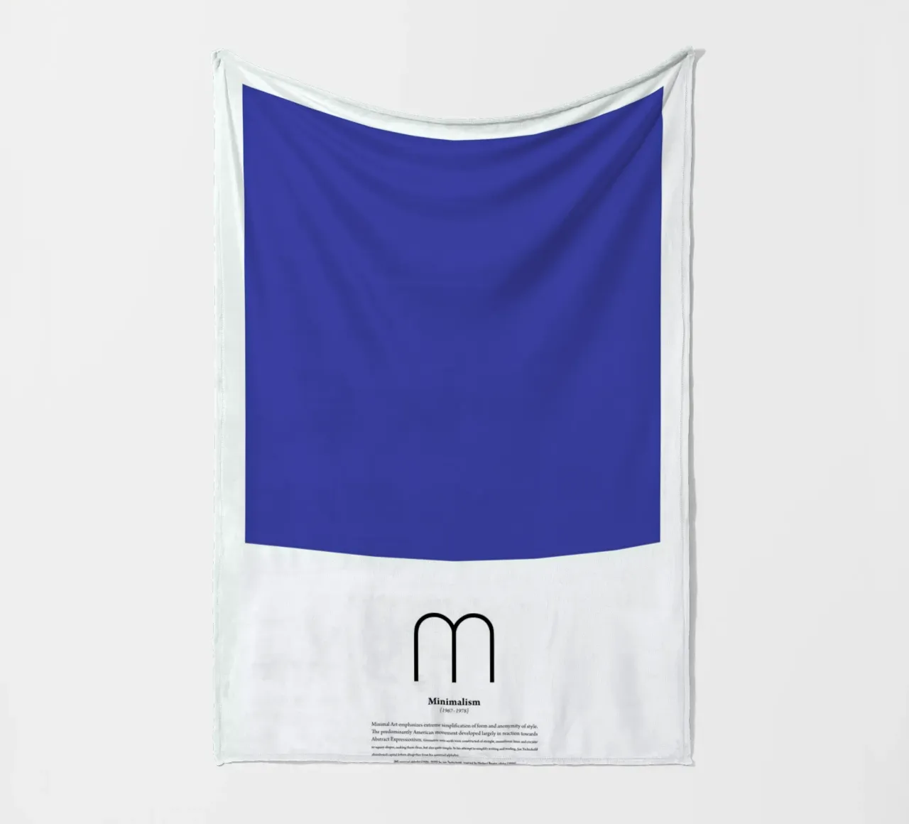 M - Minimalism coperta in pile da The True Type