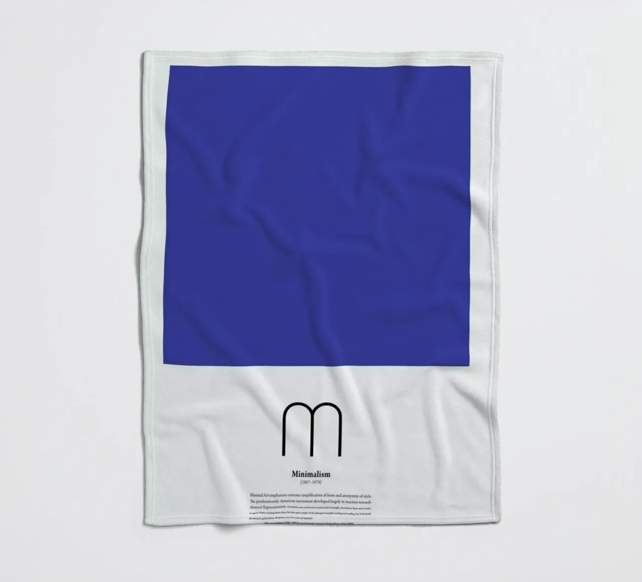 M - Minimalism coperta in pile da The True Type
