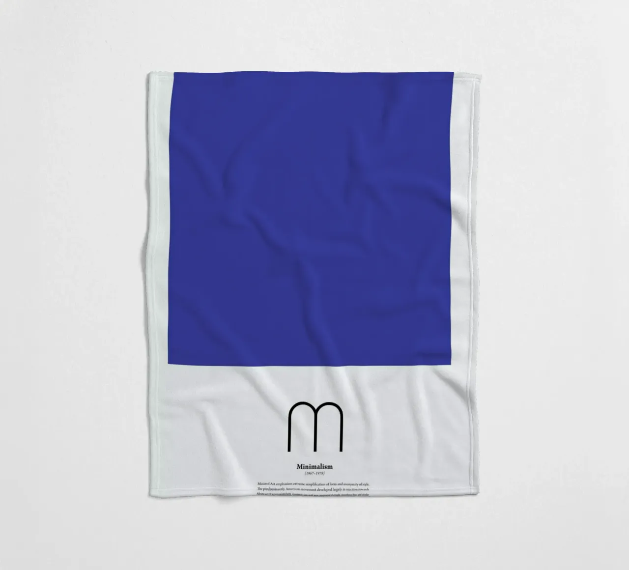 M - Minimalism coperta in pile da The True Type