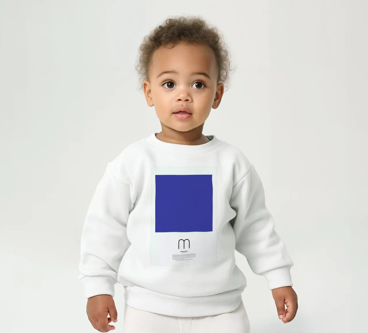 M - Minimalism felpa neonato da The True Type