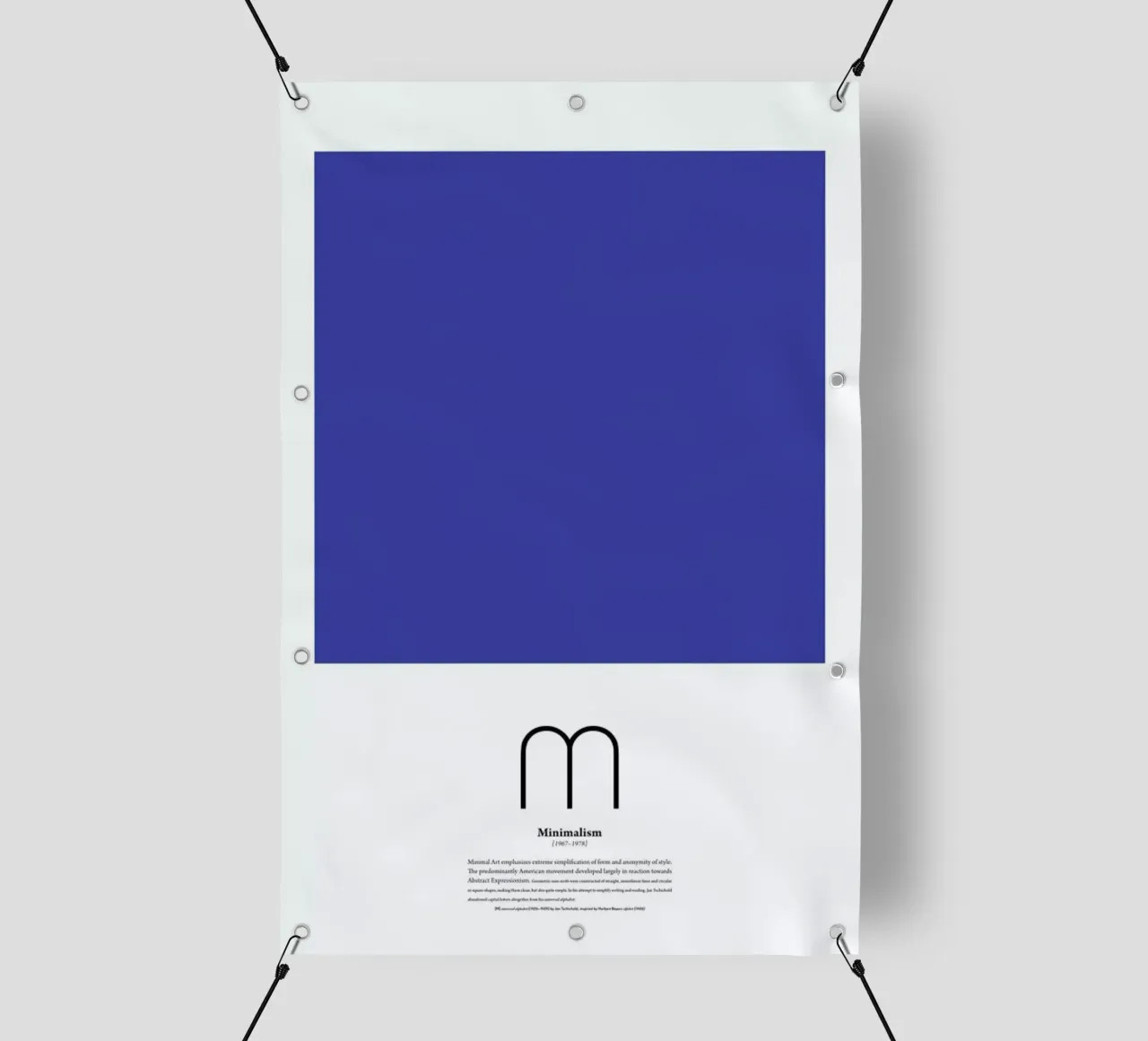 M - Minimalism telo in pvc da The True Type
