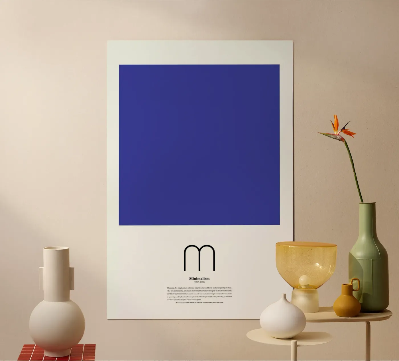 M - Minimalism poster da The True Type