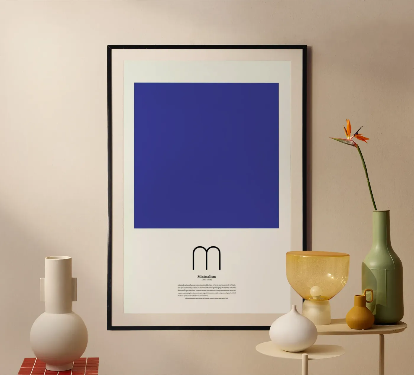 M - Minimalism poster da The True Type