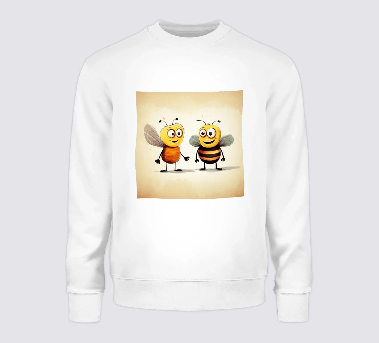 Retro Bee Duo felpa da Funny Animals