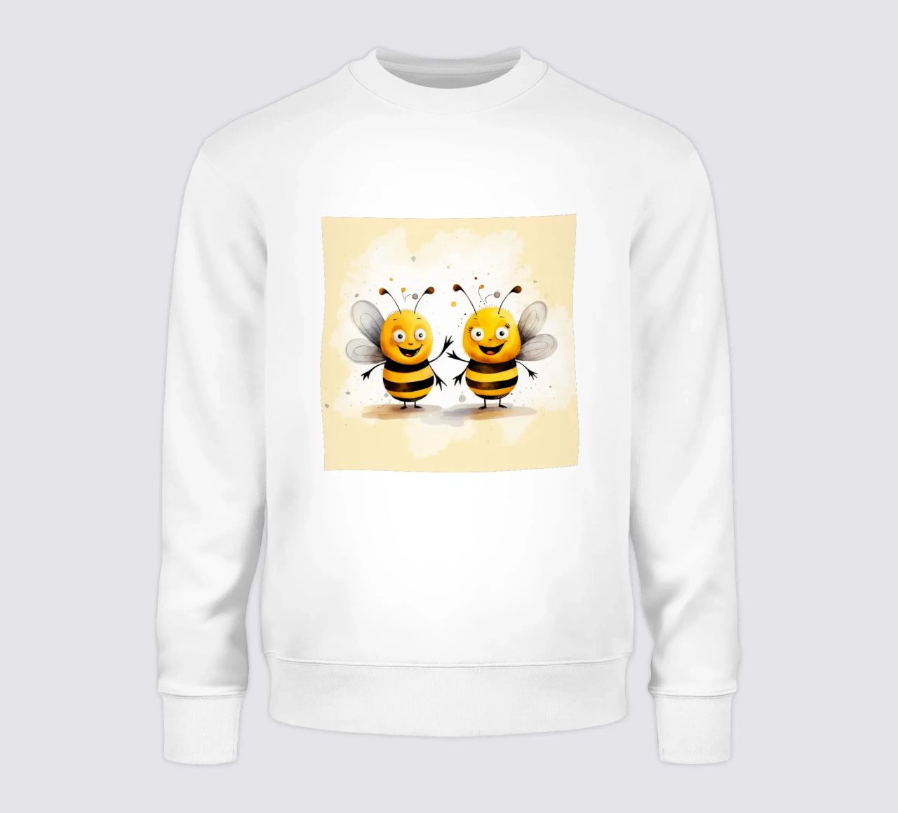 Retro Bee Duo felpa da Funny Animals