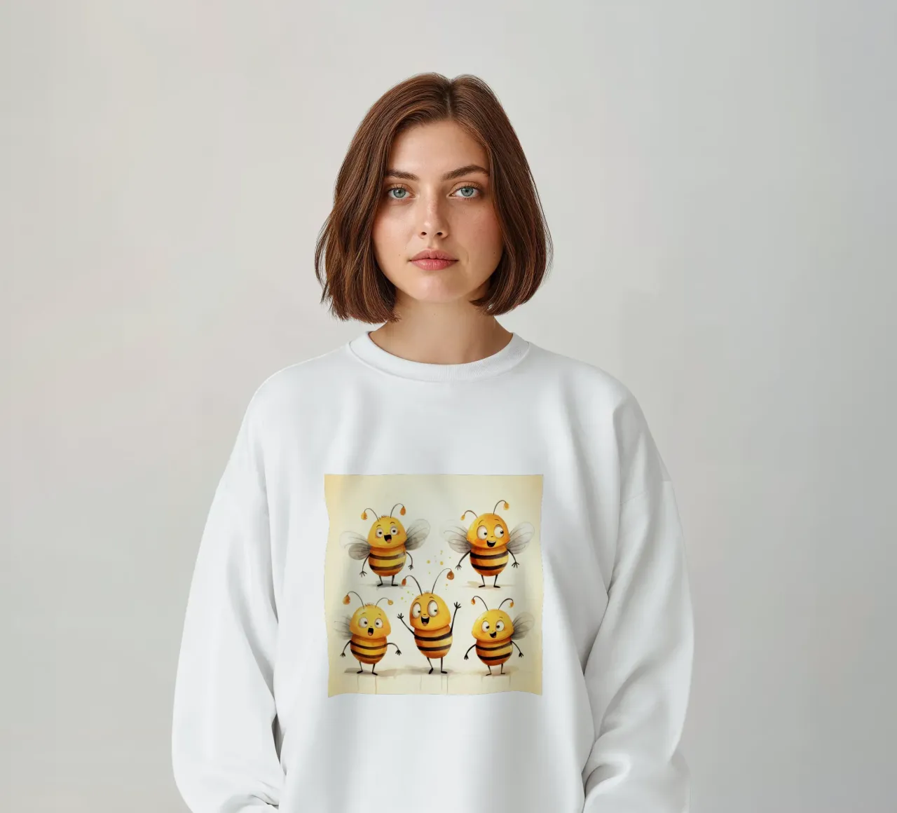 Retro Bee Gang felpa da Funny Animals
