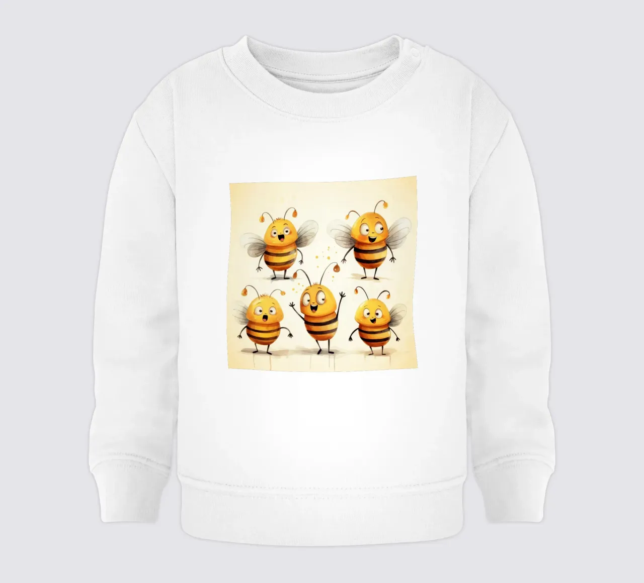 Retro Bee Gang felpa neonato da Funny Animals