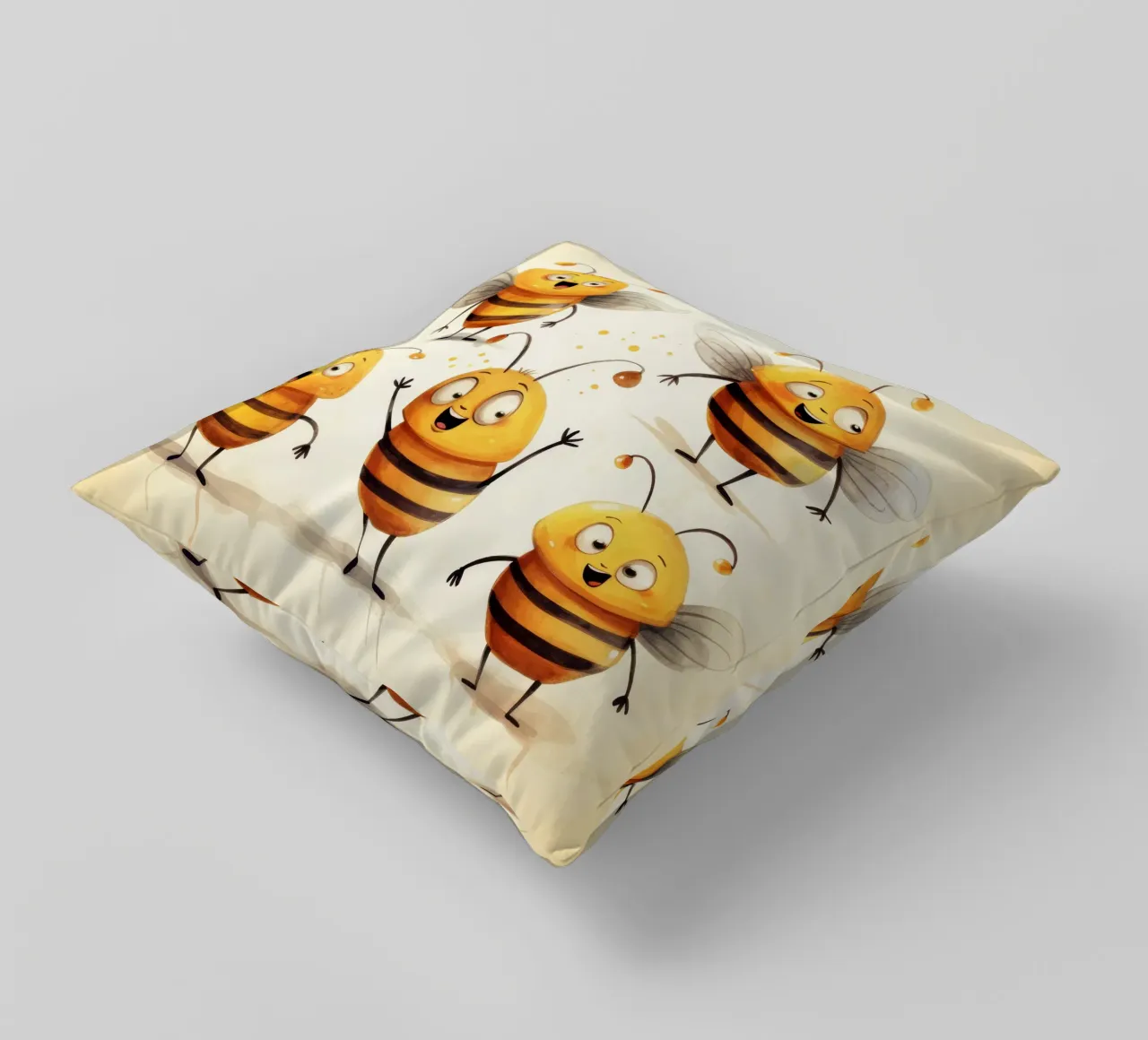 Retro Bee Gang cuscino da Funny Animals
