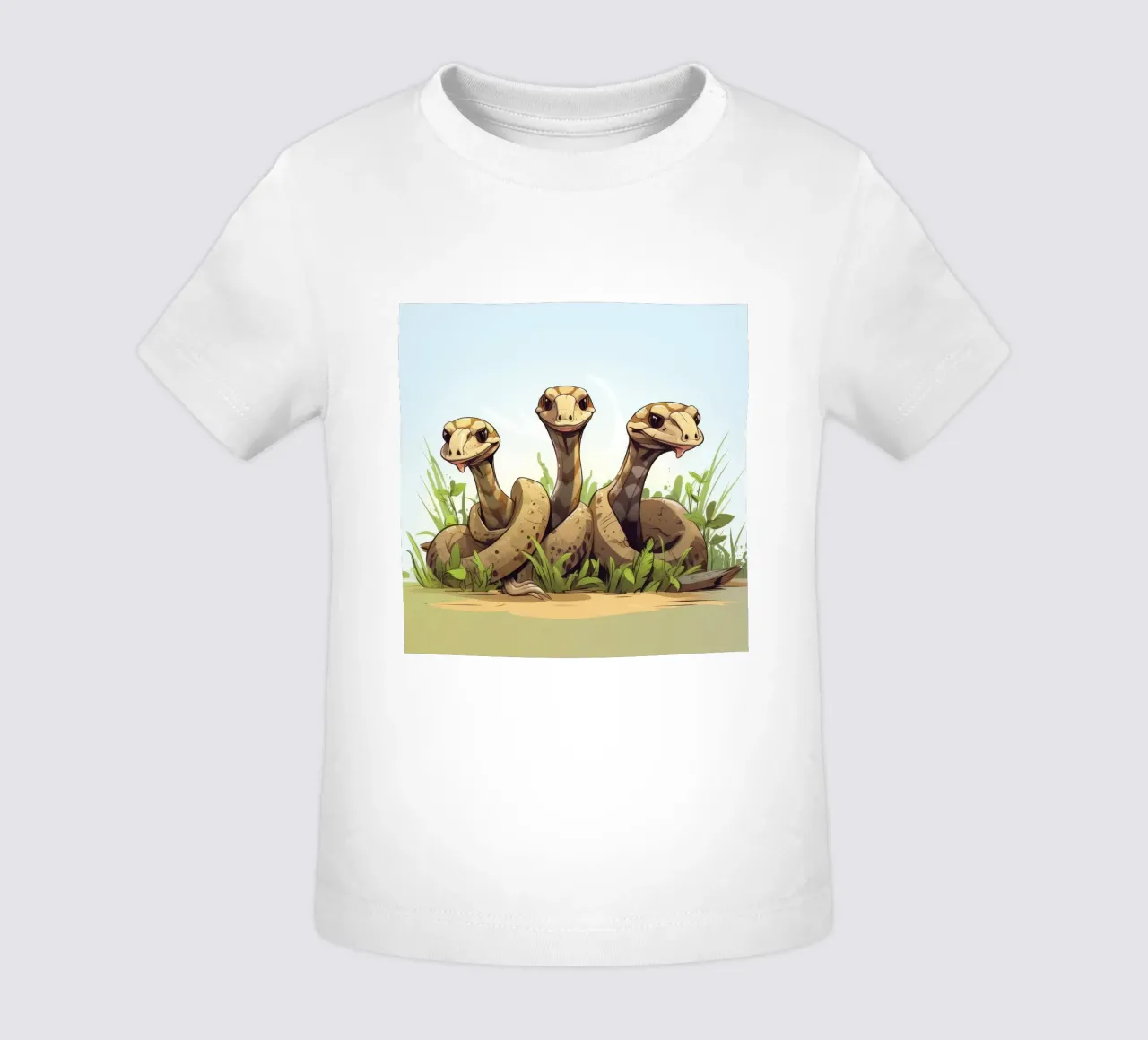 Gang di Boa Constrictor retrò maglietta neonato da Funny Animals