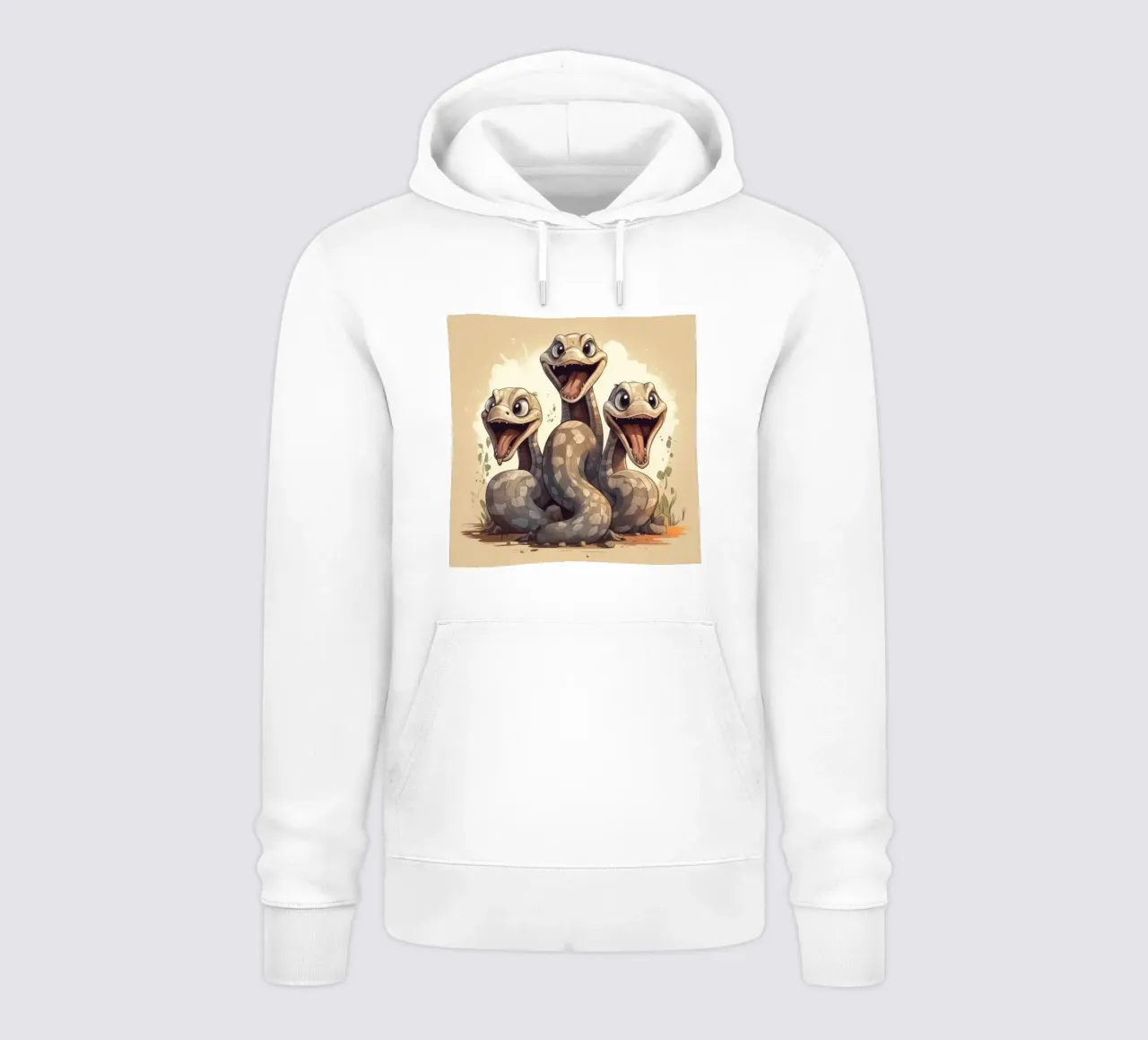 Gang di Boa Constrictor retrò felpa con cappuccio da Funny Animals