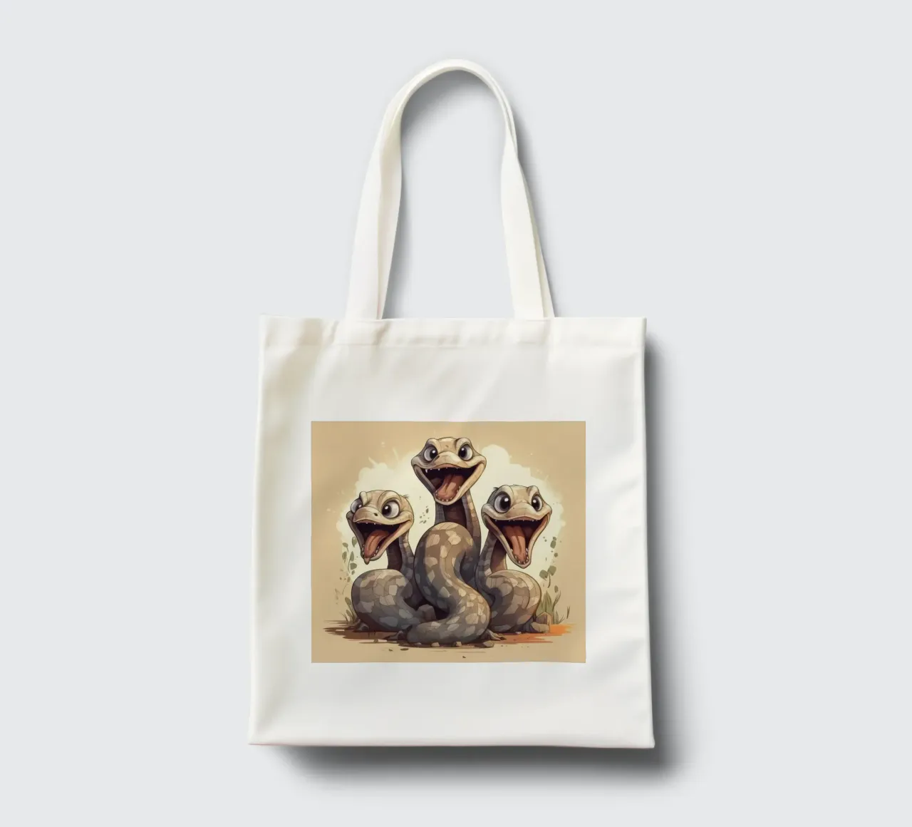 Gang di Boa Constrictor retrò borsa in juta da Funny Animals