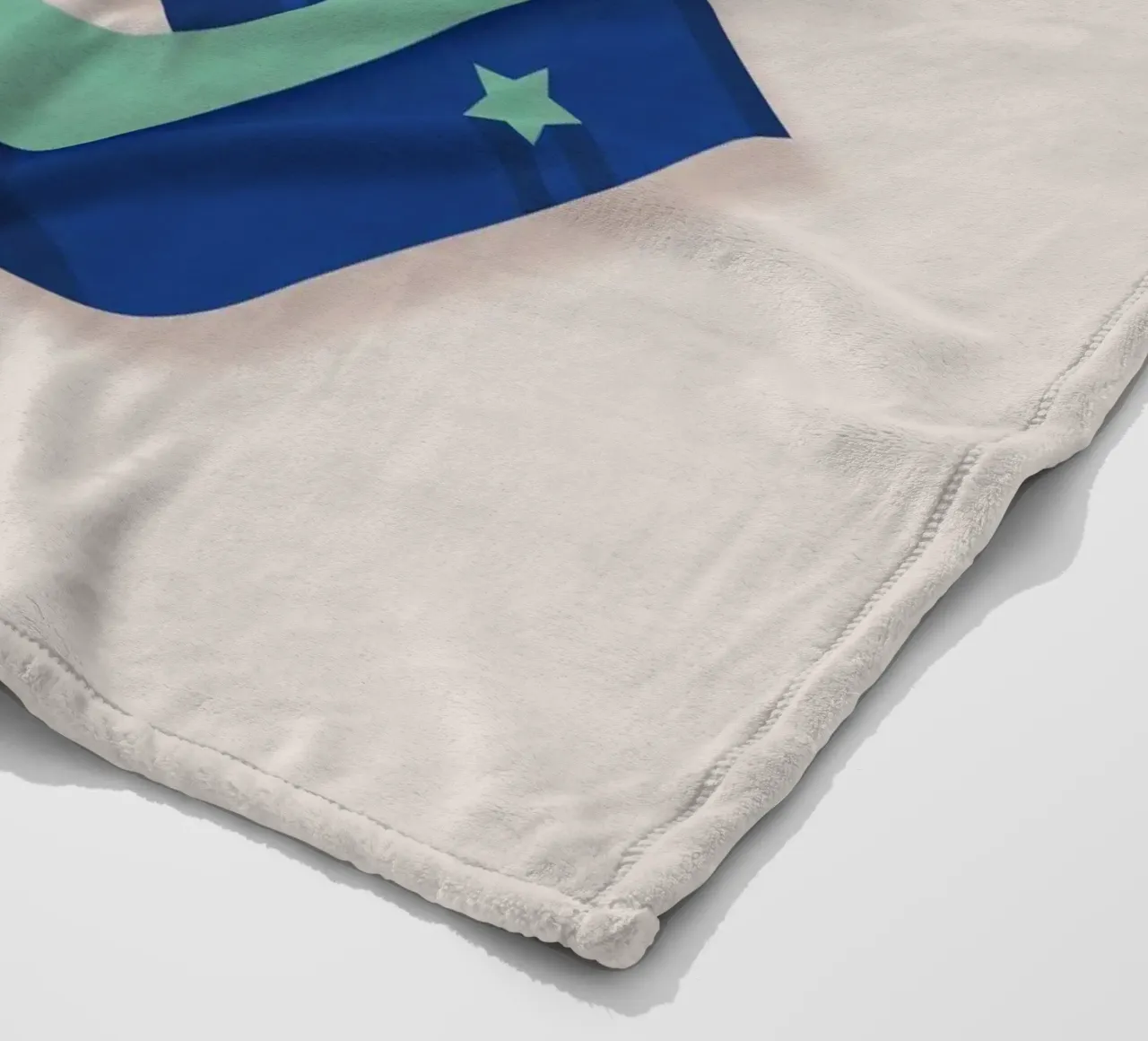 Take It Easy – Retro Typography Print coperta in pile da showmemars