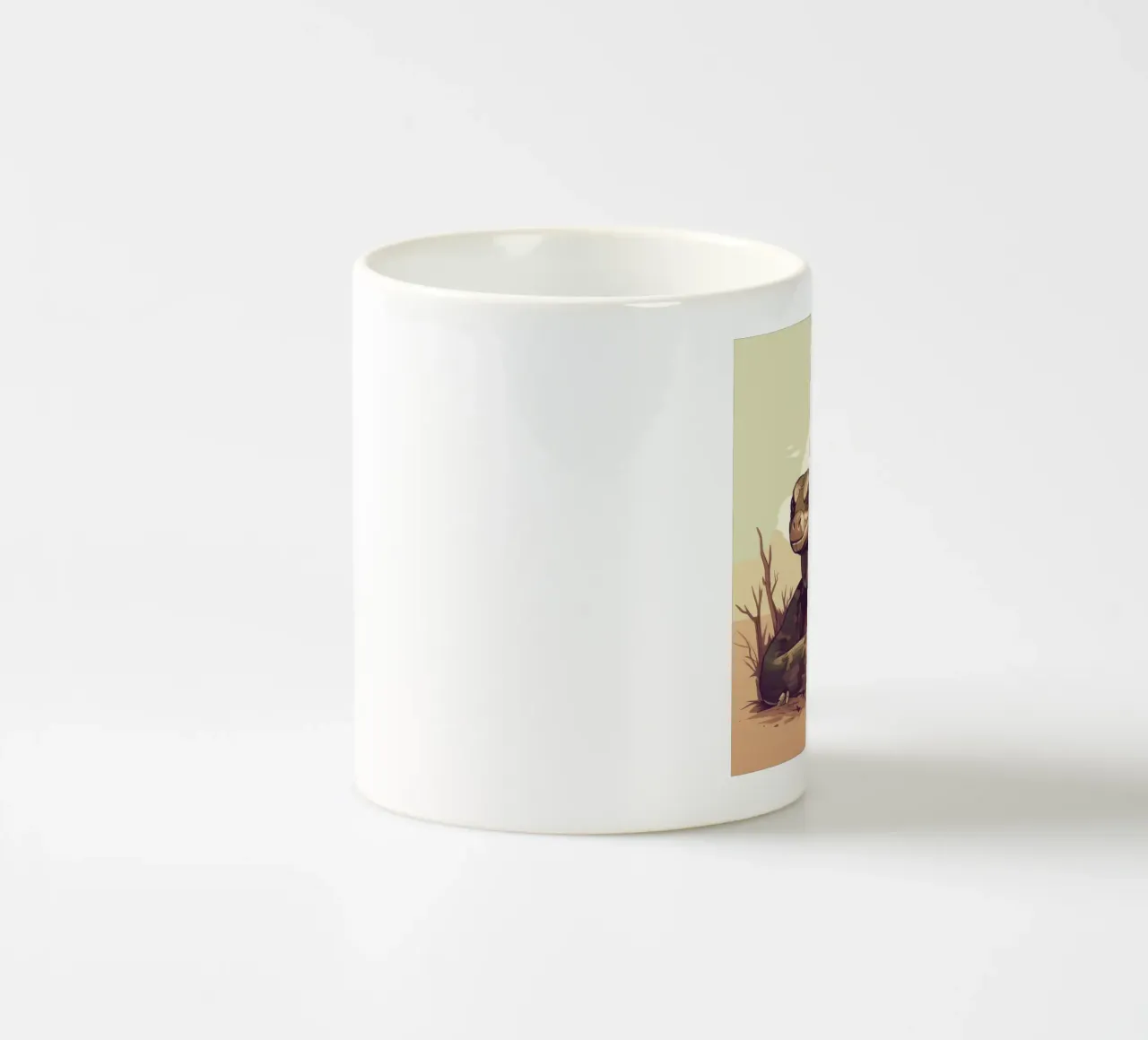 Duo di Boa Constrictor retrò tazza in ceramica da Funny Animals