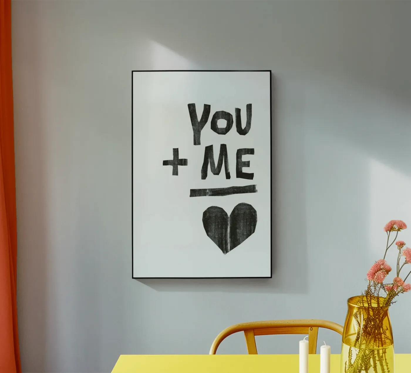 You and Me plexiglass da typealive