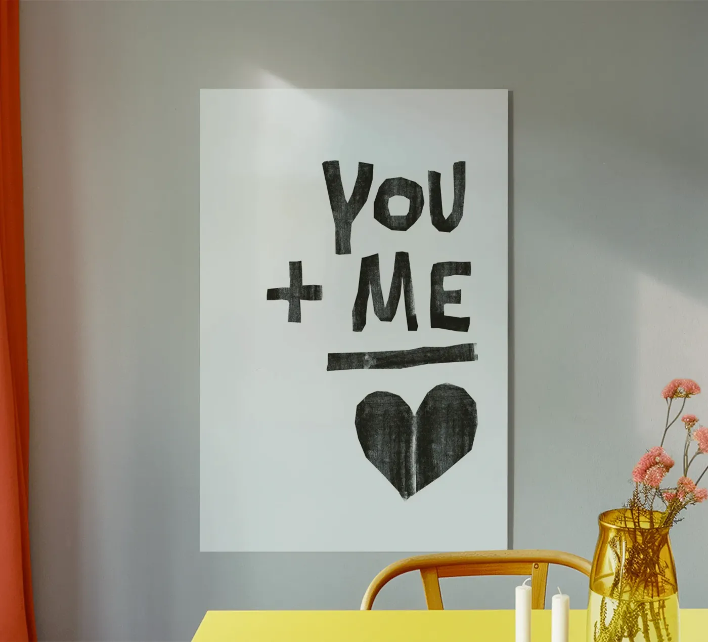 You and Me plexiglass da typealive