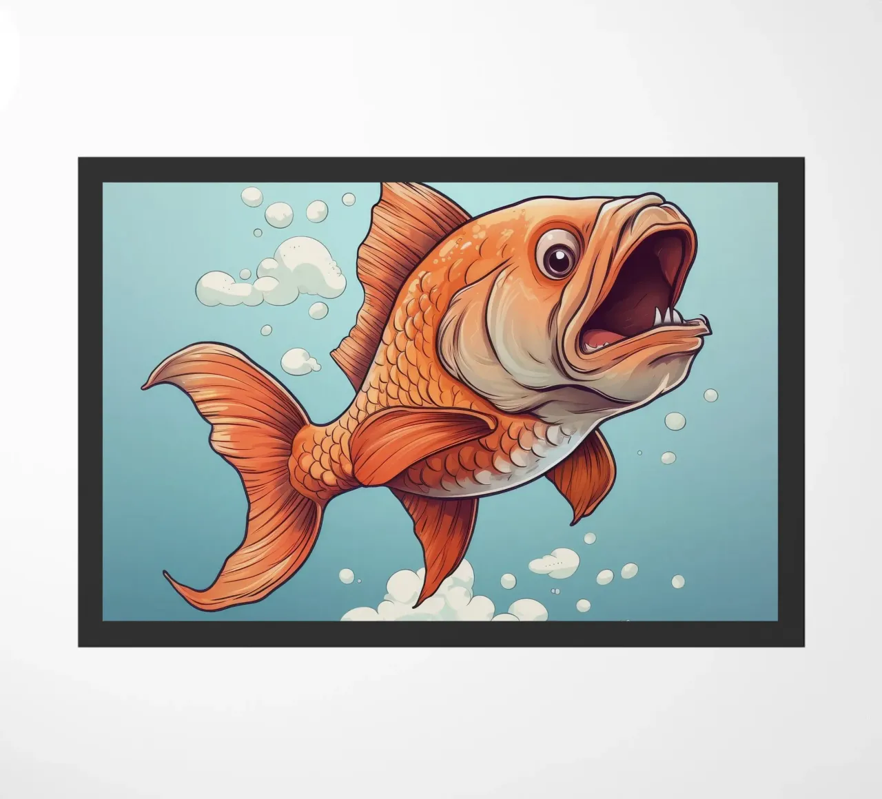 Carpa retrò zerbino da Funny Animals