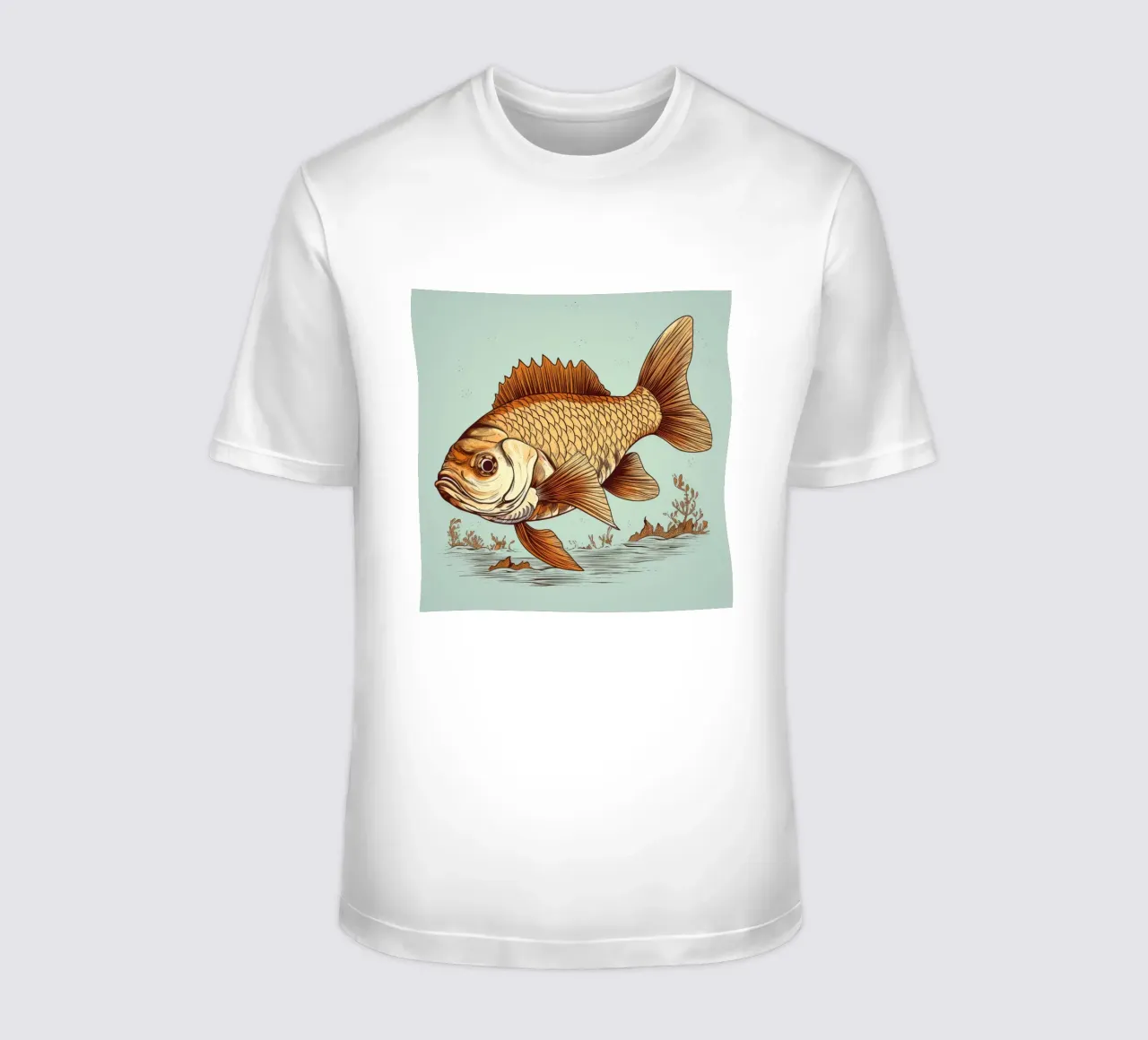Carpa retrò t-shirt da Funny Animals