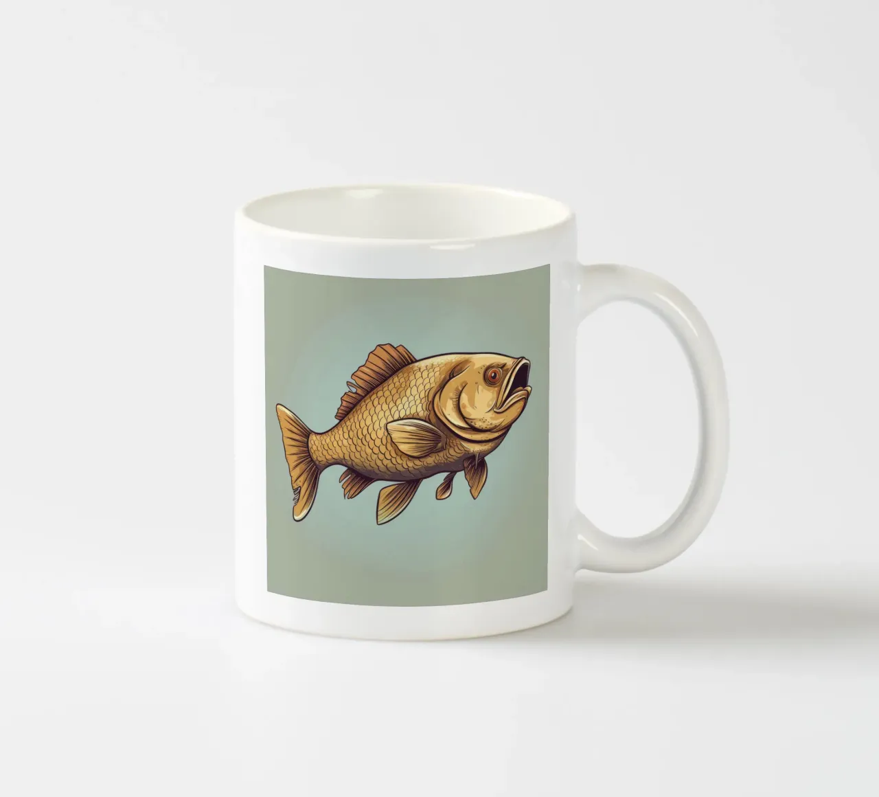 Carpa retrò tazza in ceramica da Funny Animals
