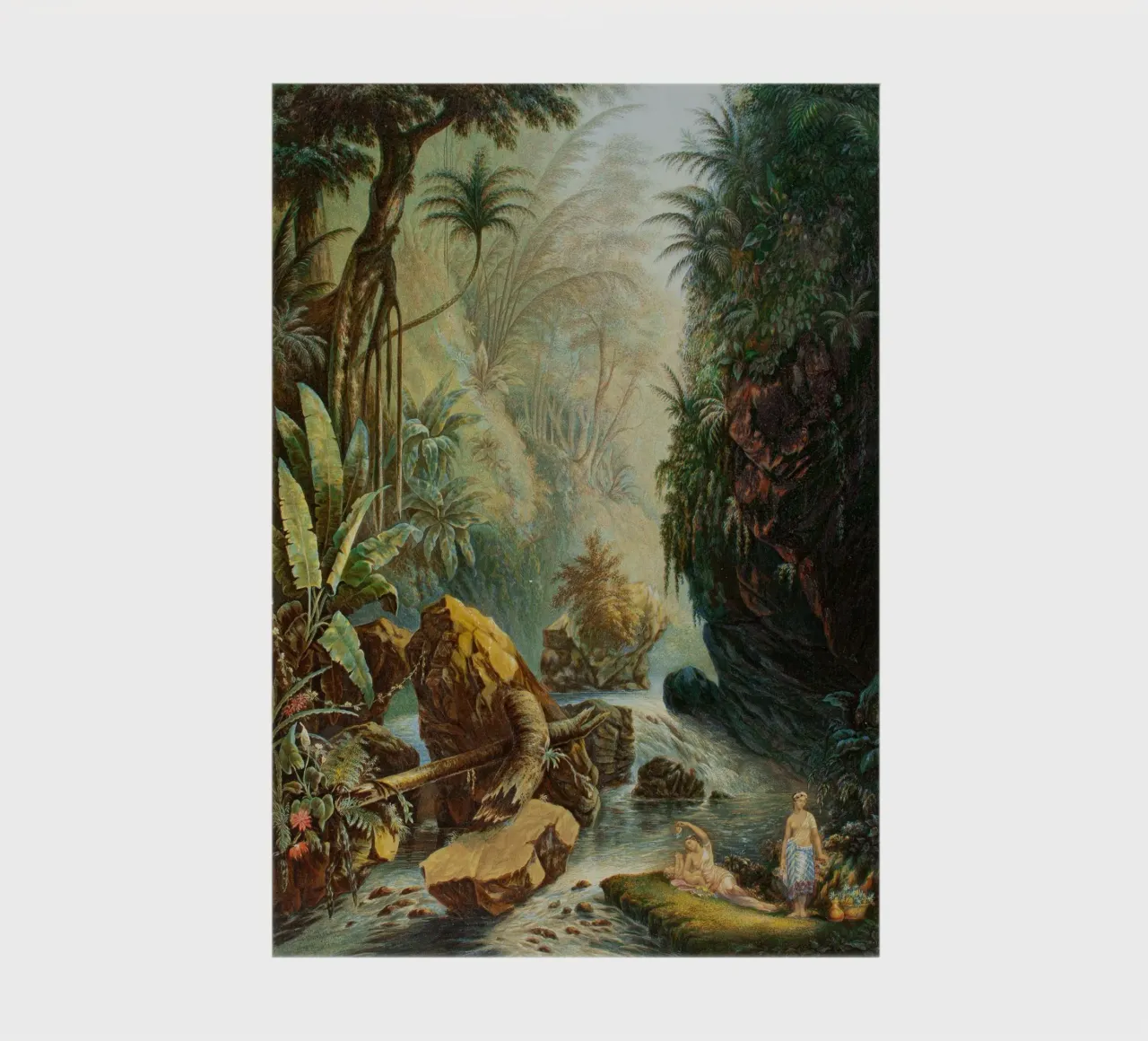 River In The Jungle Notizbuch von vintageshop