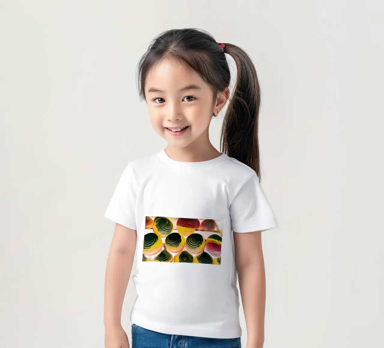 Palline colorate t-shirt bambini da Massimo Frascogna