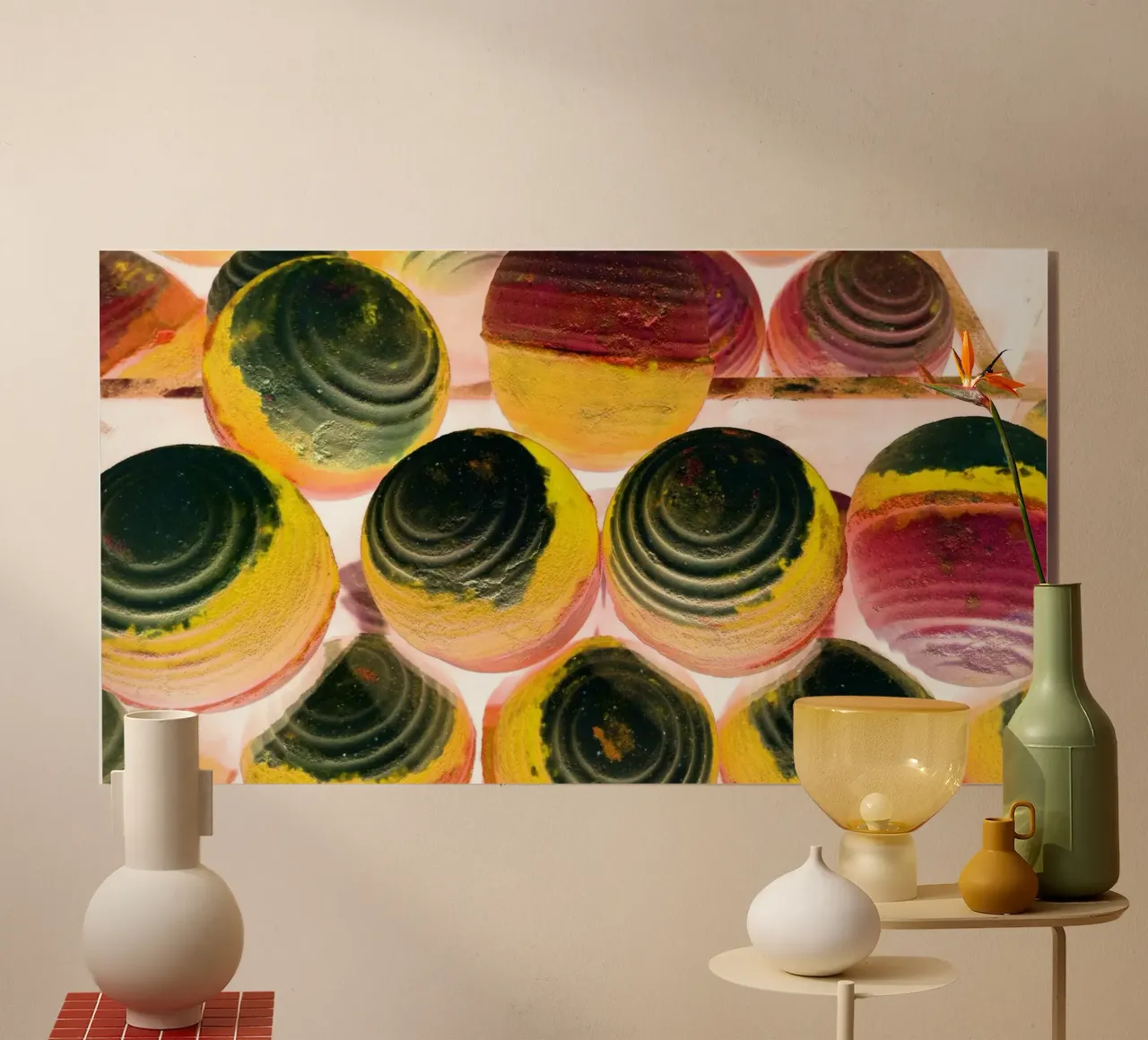 Palline colorate plexiglass da Massimo Frascogna