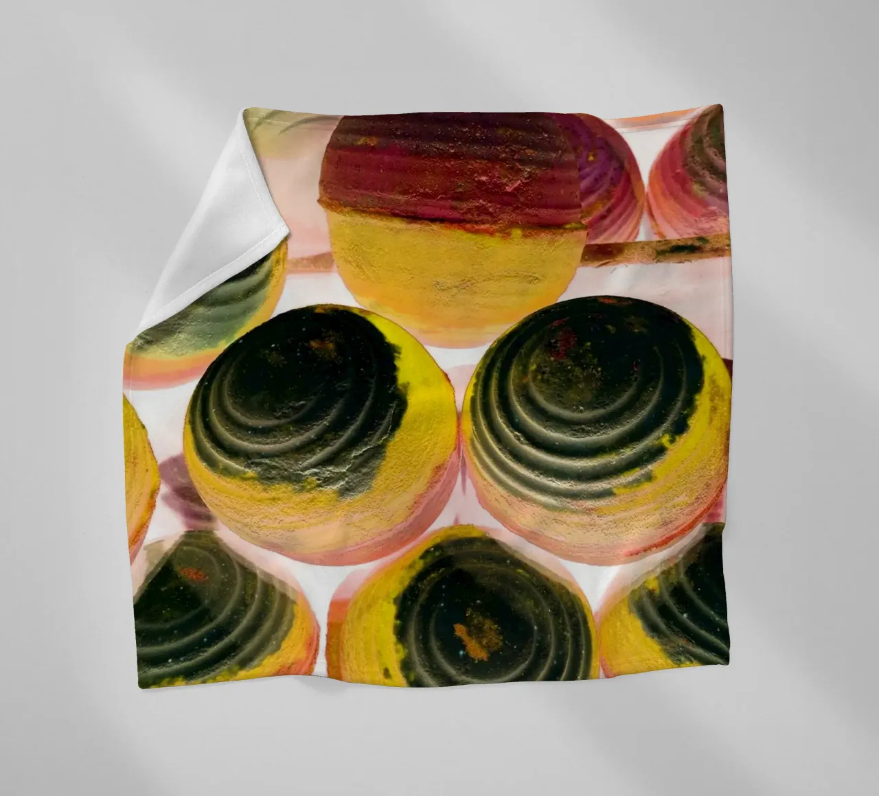 Palline colorate coperta in pile da Massimo Frascogna