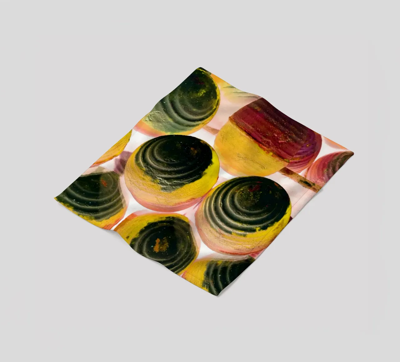 Palline colorate coperta in pile da Massimo Frascogna