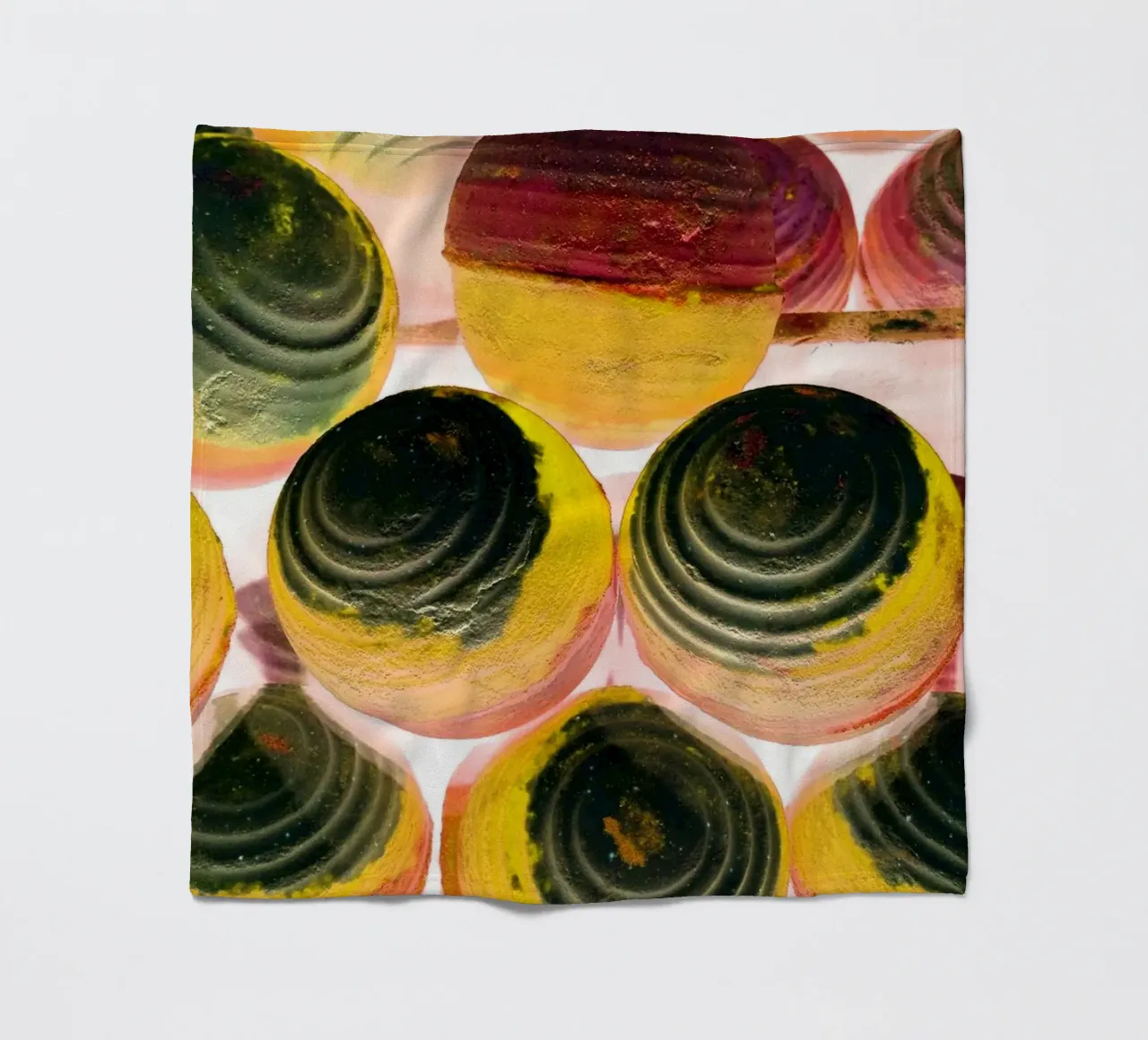 Palline colorate coperta in pile da Massimo Frascogna