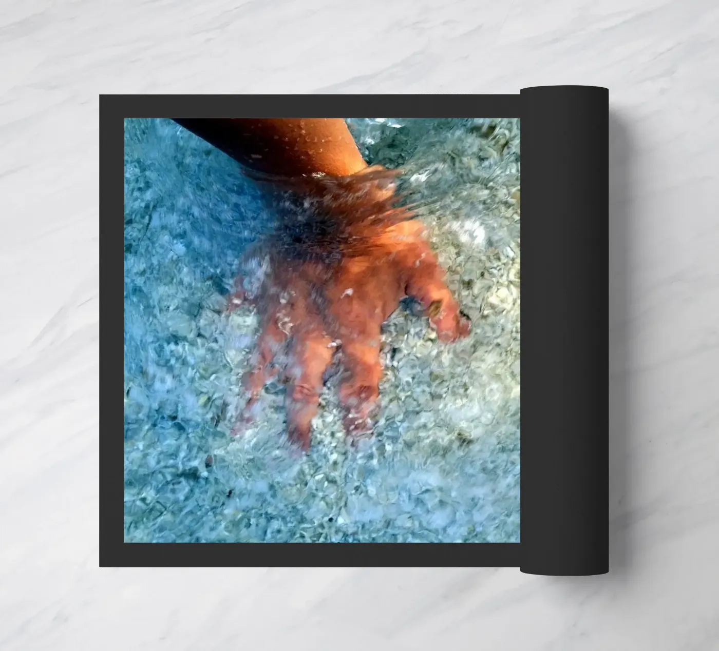 In the sea doormat by Massimo Frascogna