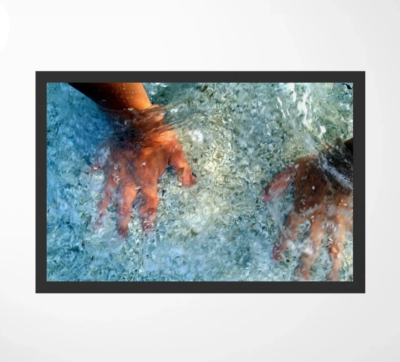 In the sea doormat by Massimo Frascogna