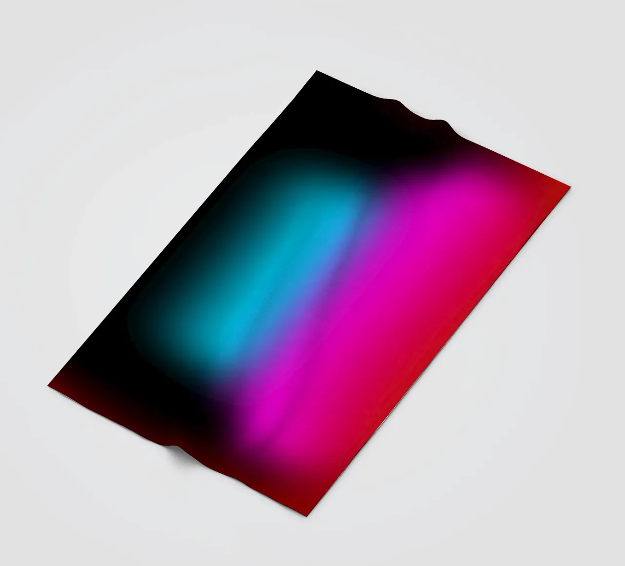 Lights Abstract coperta in pile da Flo Klein