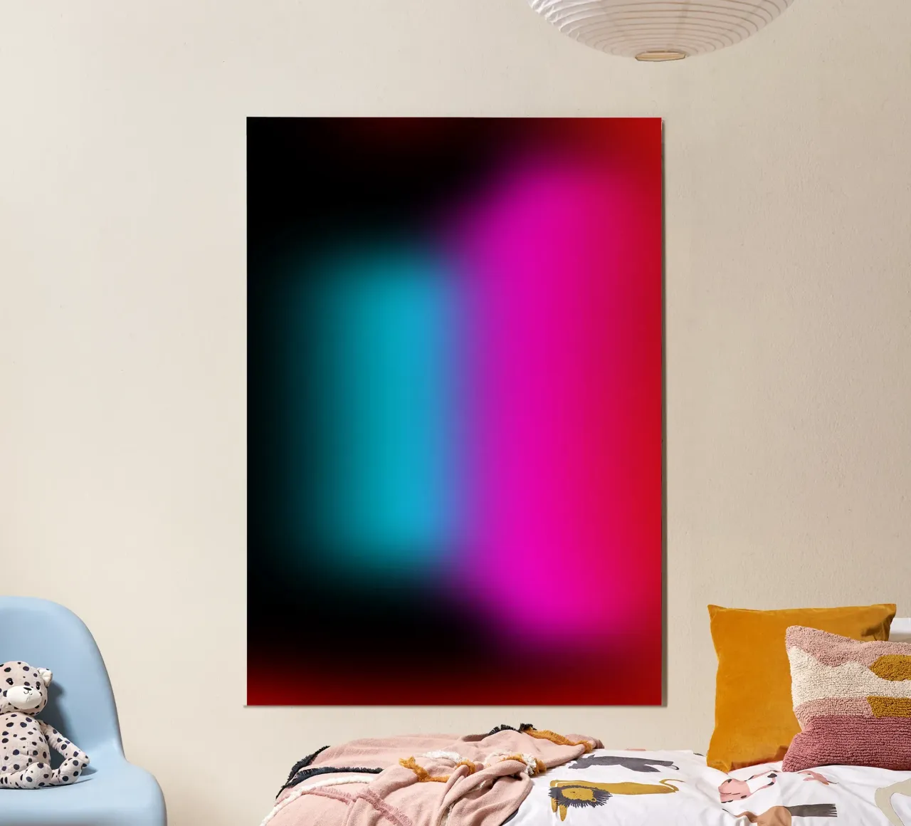Lights Abstract alluminio dibond da Flo Klein
