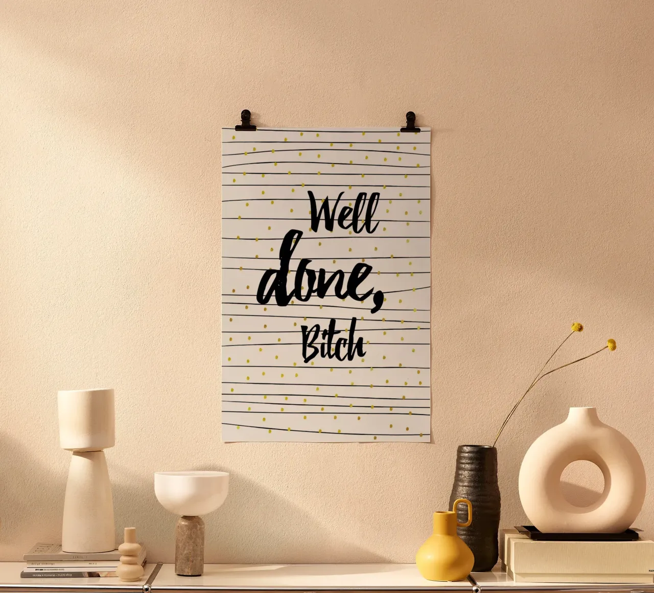 Well Done poster da Froilein Juno