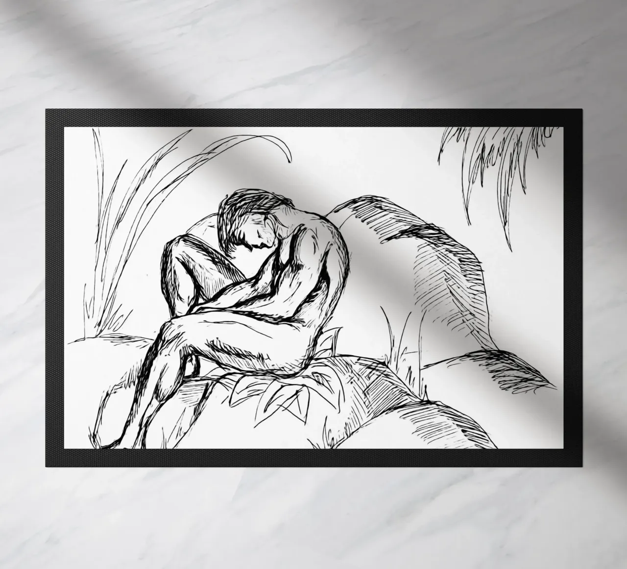 The rest deurmat van Massimo Frascogna