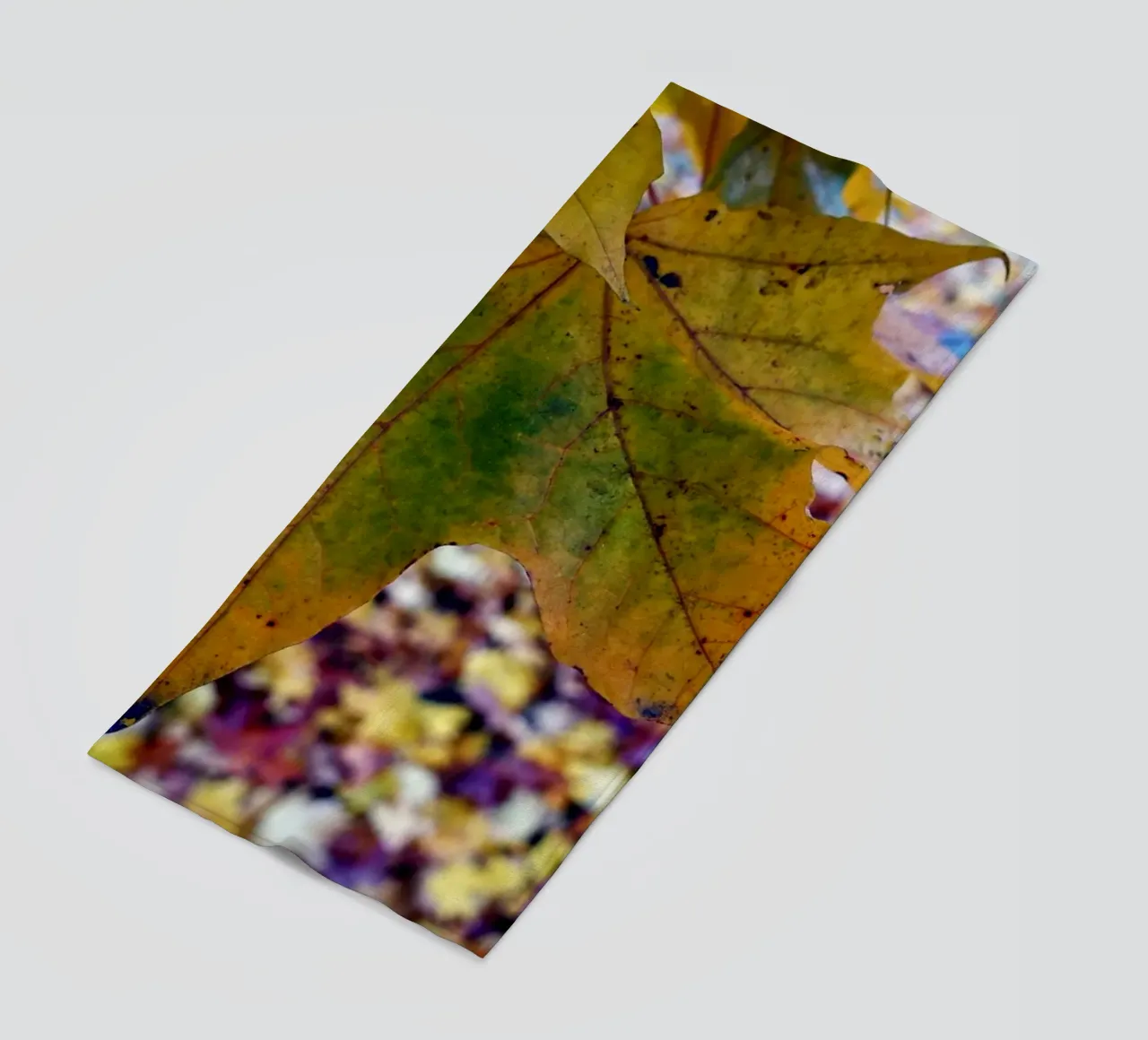 Foglie d'autunno telo mare da Massimo Frascogna