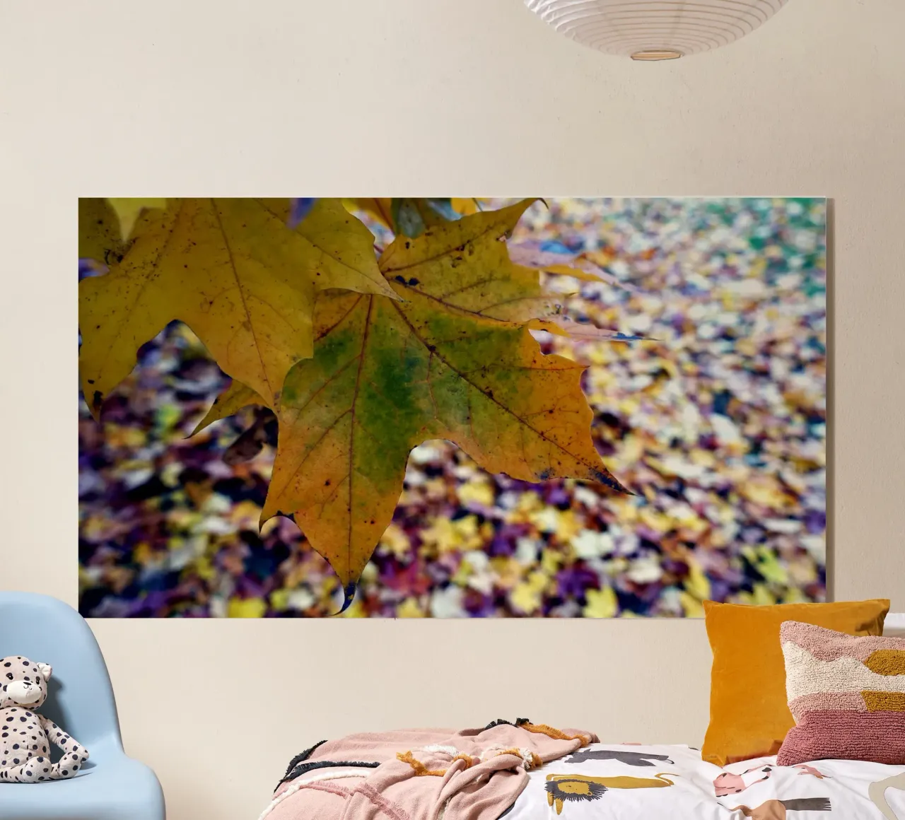 Foglie d'autunno plexiglass da Massimo Frascogna