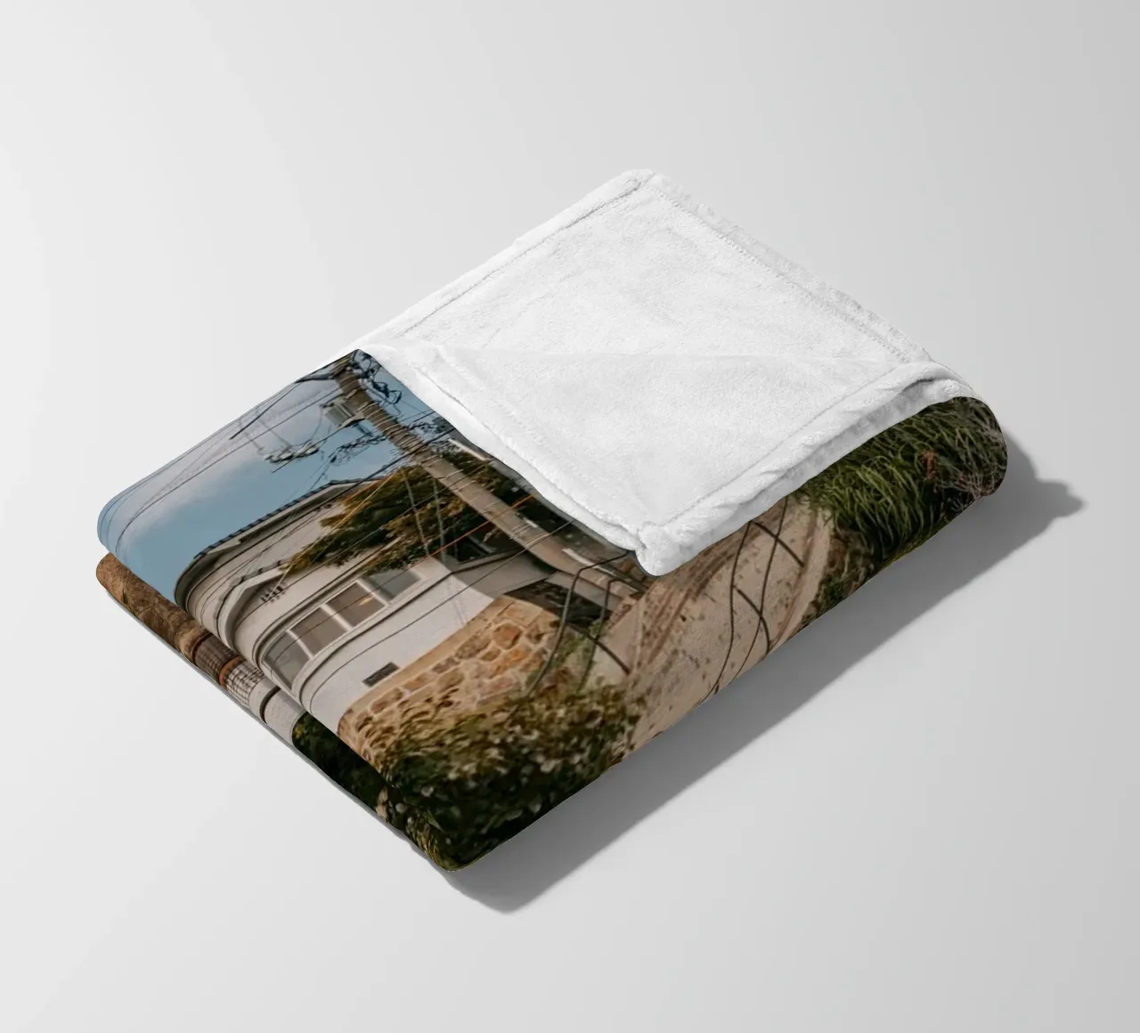 Le scale di Onomichi in Giappone coperta in pile da Marcel Bisig