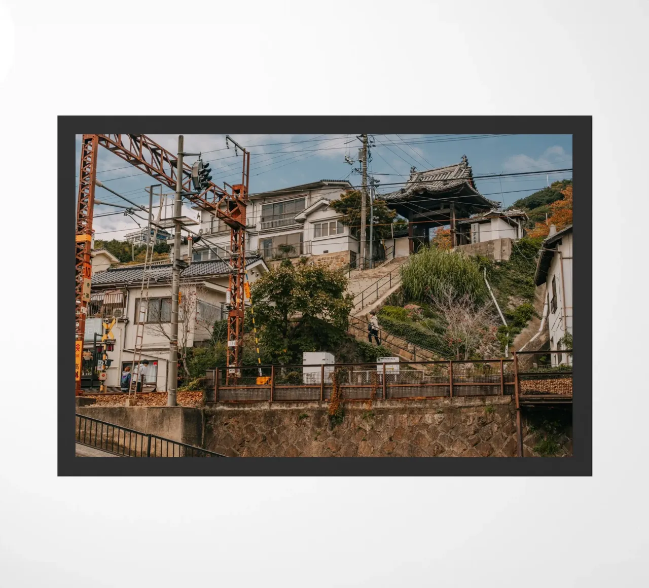 Le scale di Onomichi in Giappone zerbino da Marcel Bisig