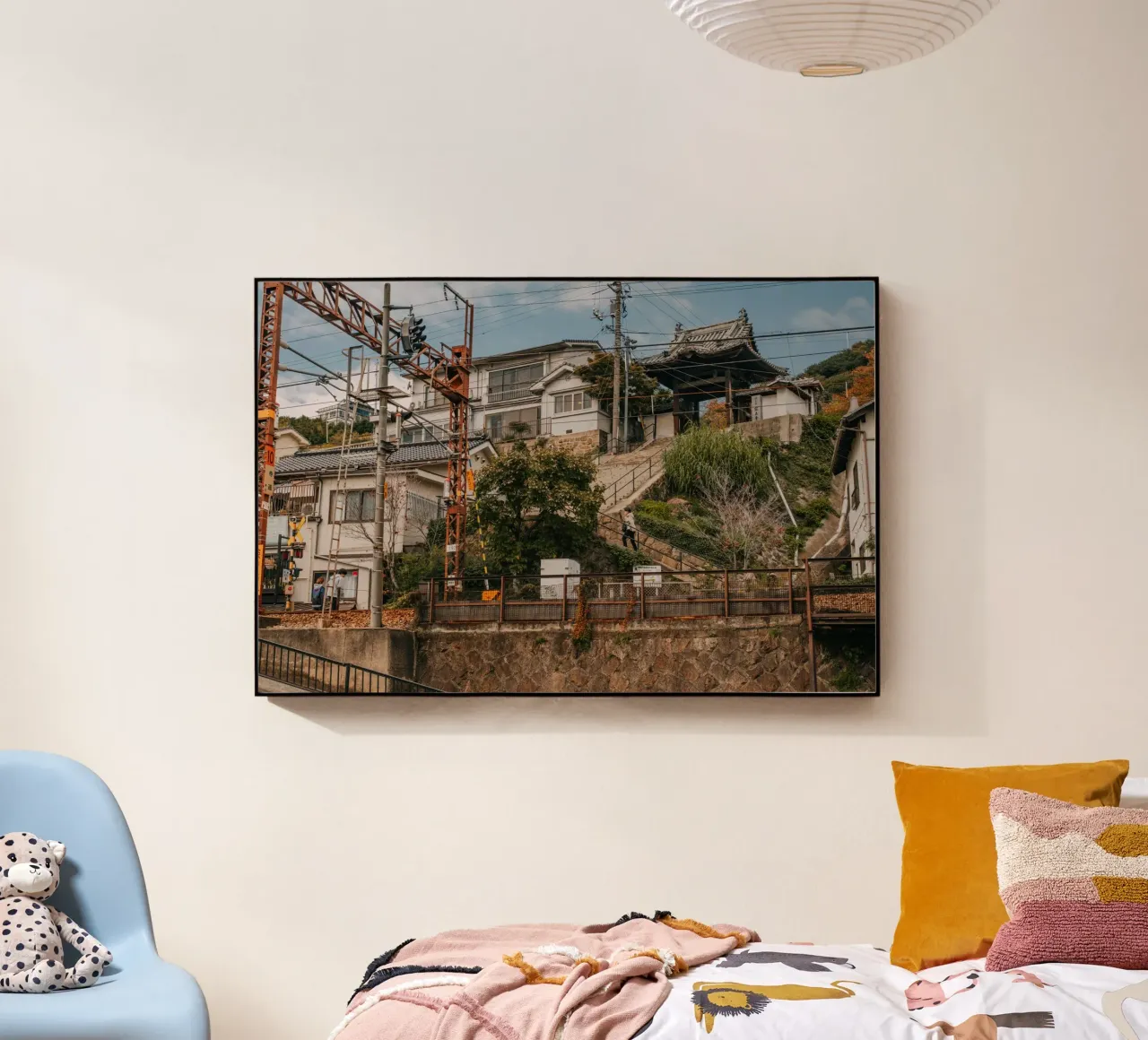 Le scale di Onomichi in Giappone plexiglass da Marcel Bisig