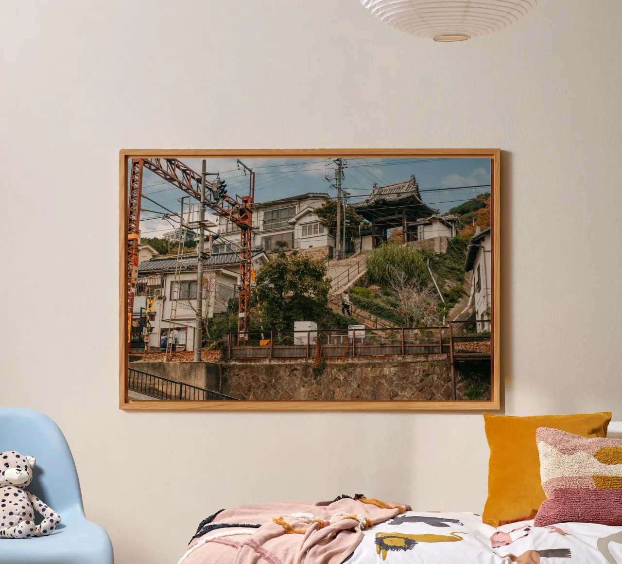 Le scale di Onomichi in Giappone alluminio dibond da Marcel Bisig