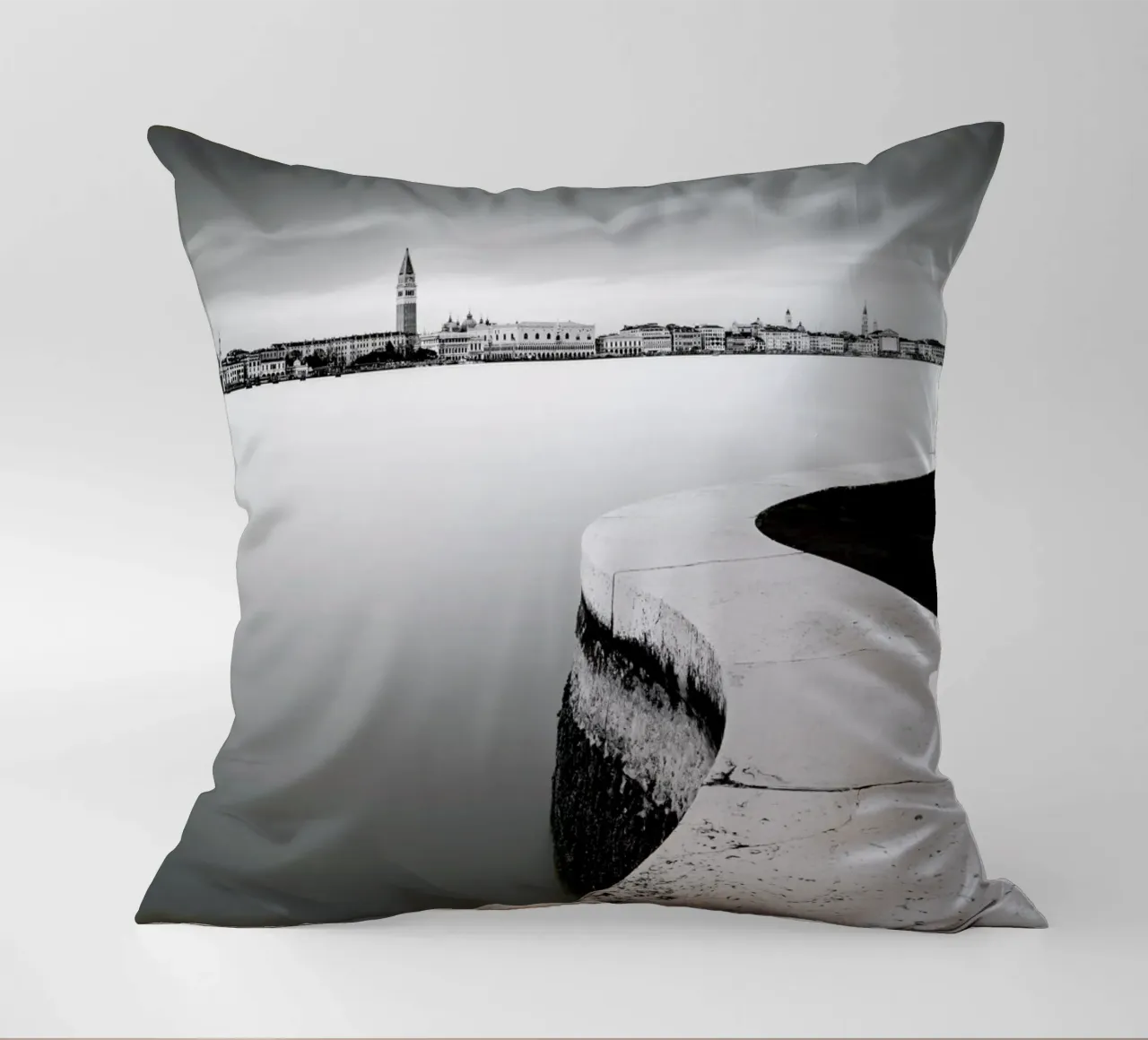 Venedig - Serpente Bianco cuscino da Håggard Photography | Ronny Behnert