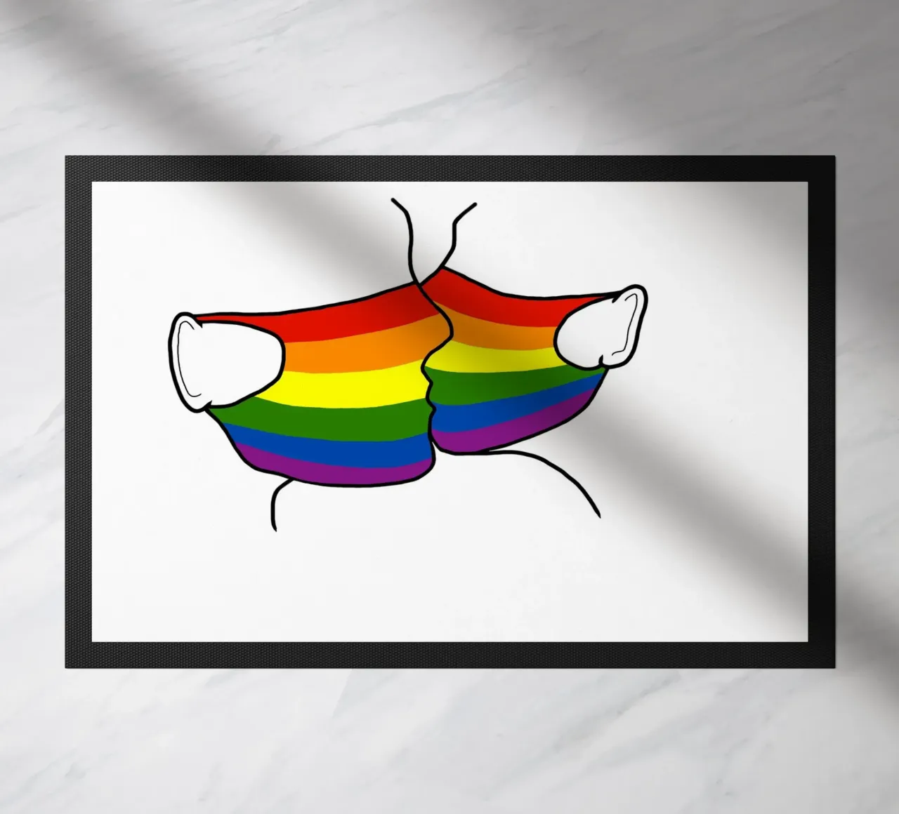 Bacio di Raimbow zerbino da Massimo Frascogna